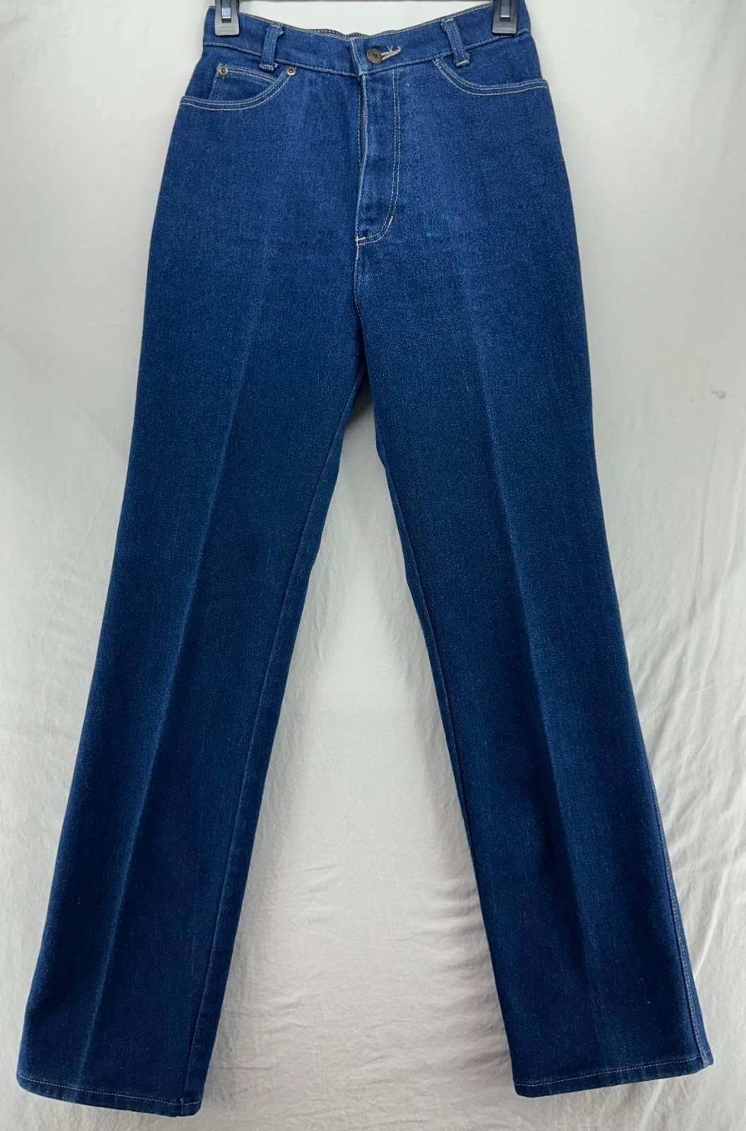 Stockton Of Dallas 1980s Denim Women’s Jeans Front Crease Size 10 Vintage #862