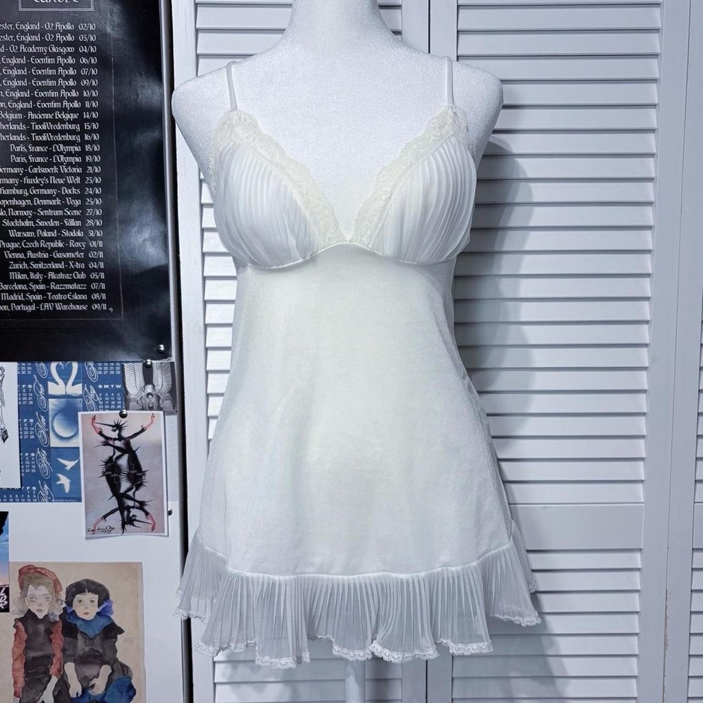 Sheer babydoll slip