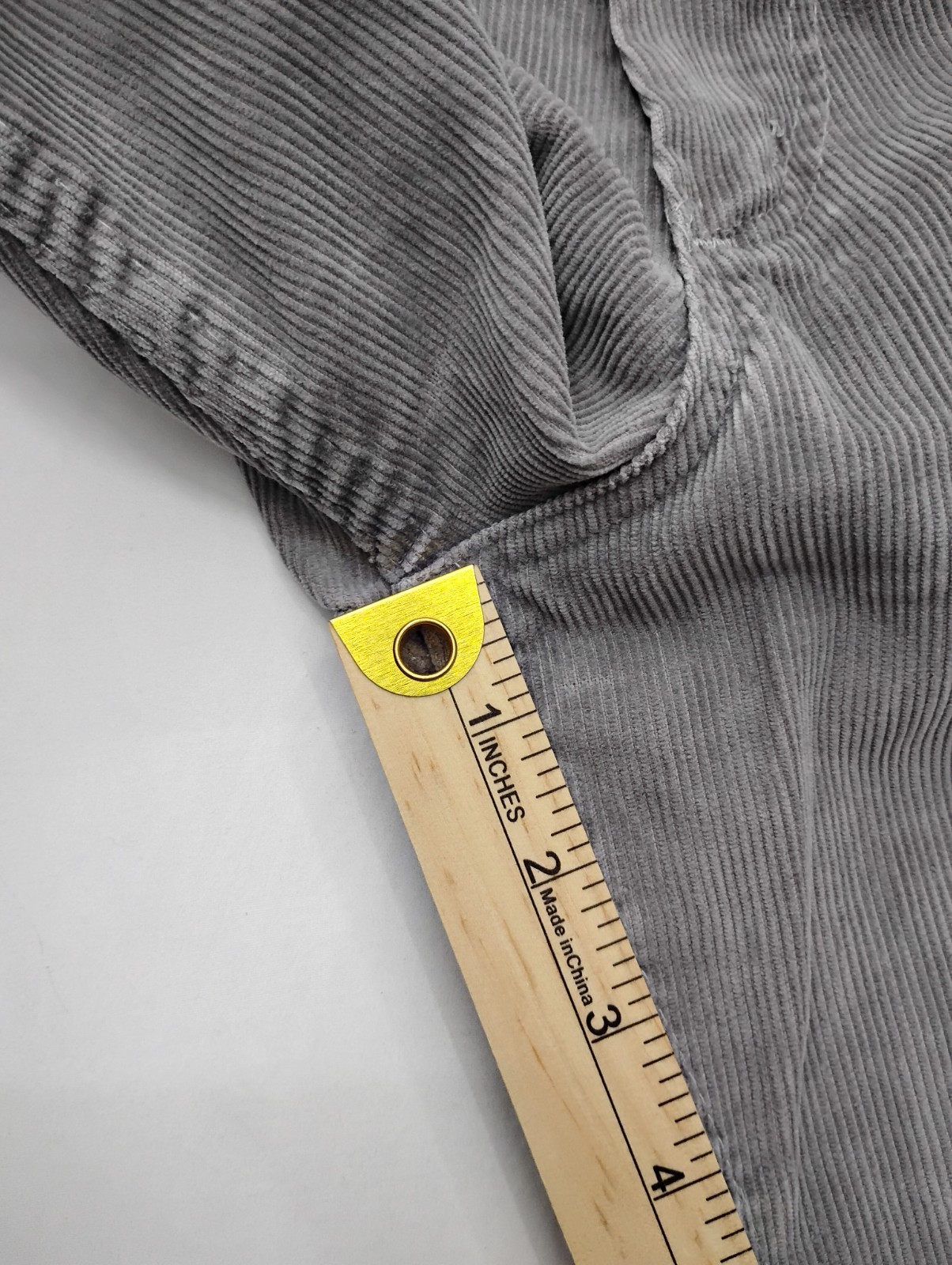 Wrangler Corduroy Women’s Brown Pants Size 11 Vintage Made In USA Retro 26×33