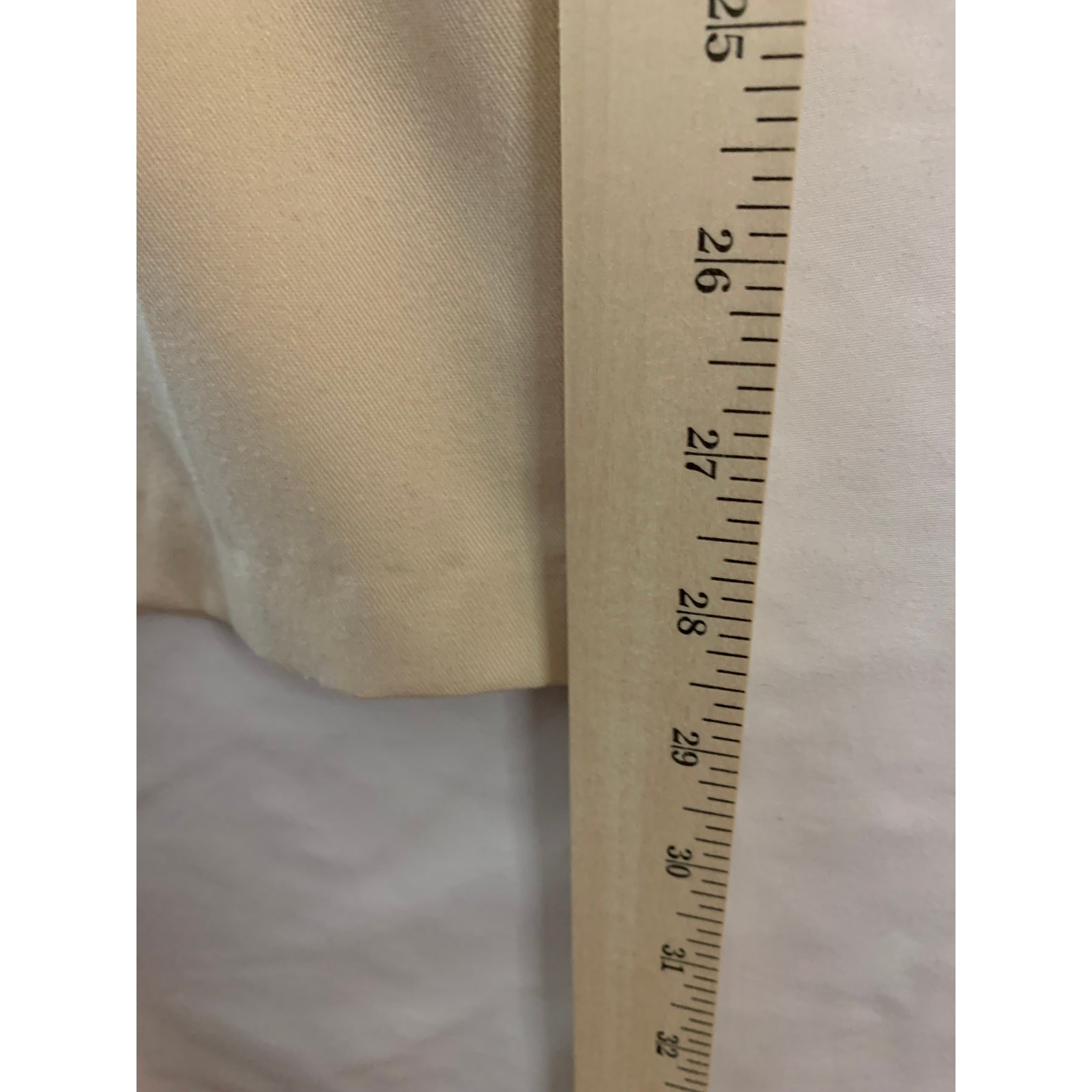 Vintage Worthington Essential Pants Size 14 Cream made in USA