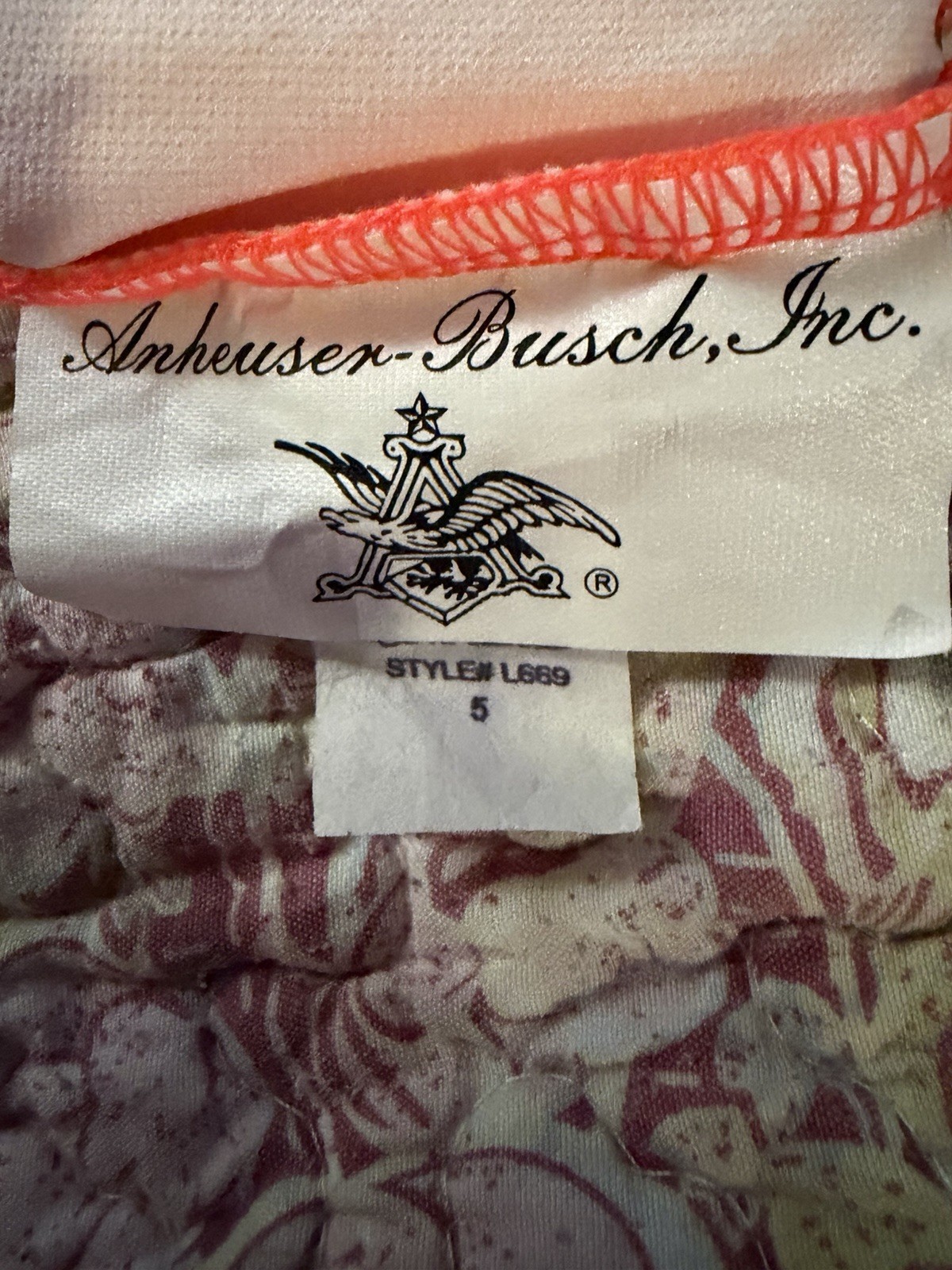 Y2K vintage budweiser swimsuit