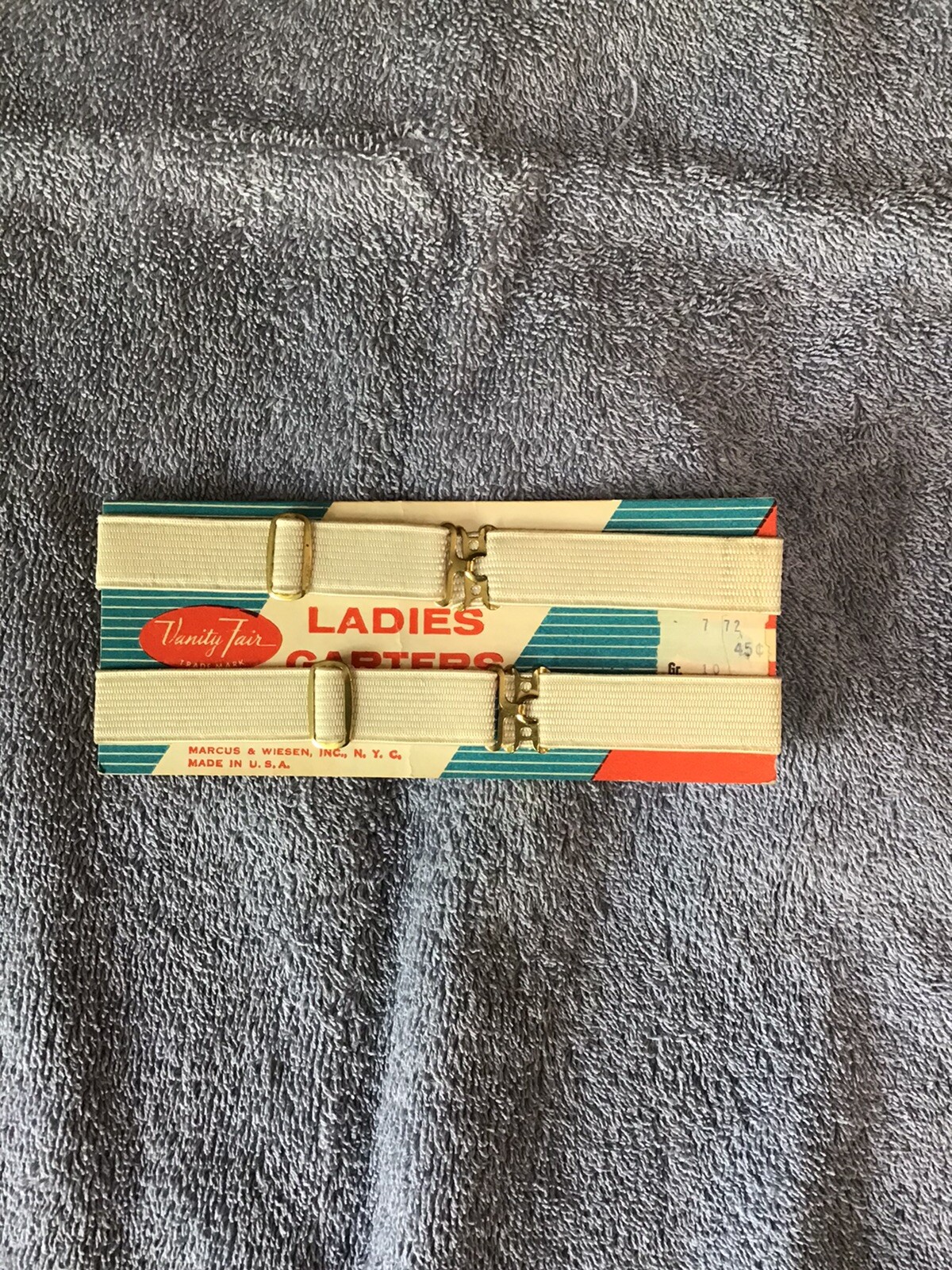Vanity Fair Ladies Adjustable Garters NOC NOS Made USA