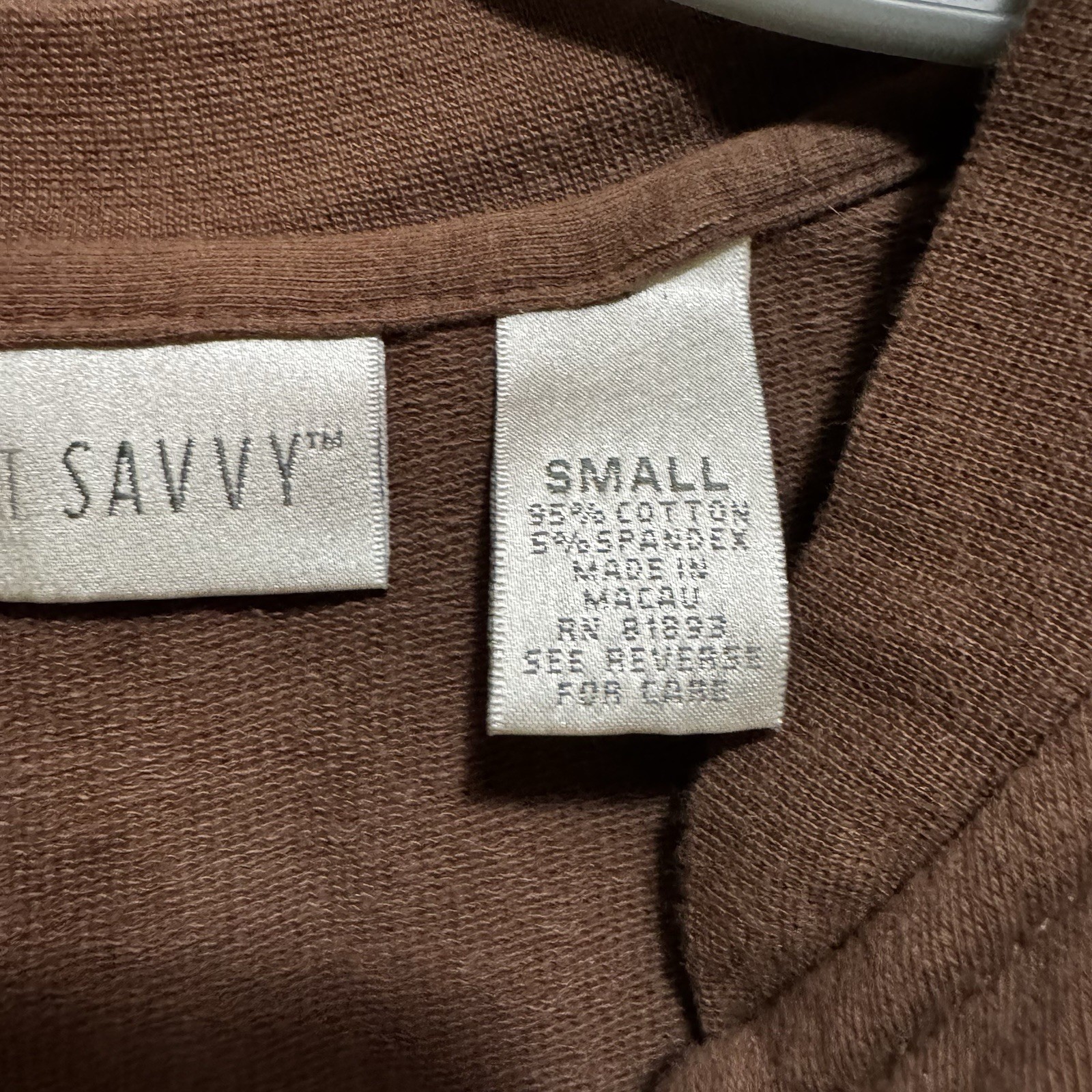 Sport Savvy Full Zip Jacket & Pants Set Women’s Small Brown Teal Cream Vtg Y2K