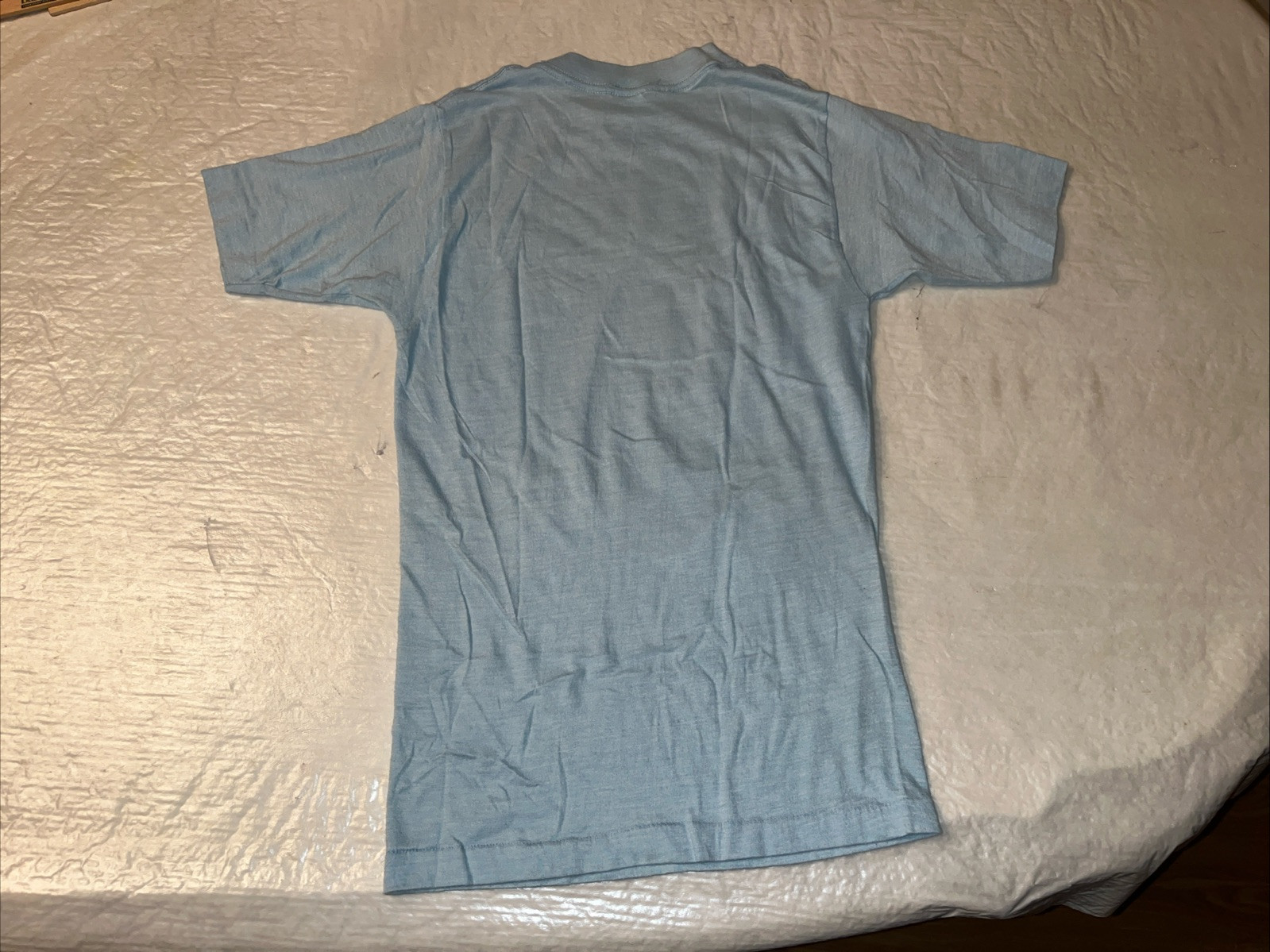 vtg 1978 single stitch Pink Panther basketball glitter blue shirt Small womens