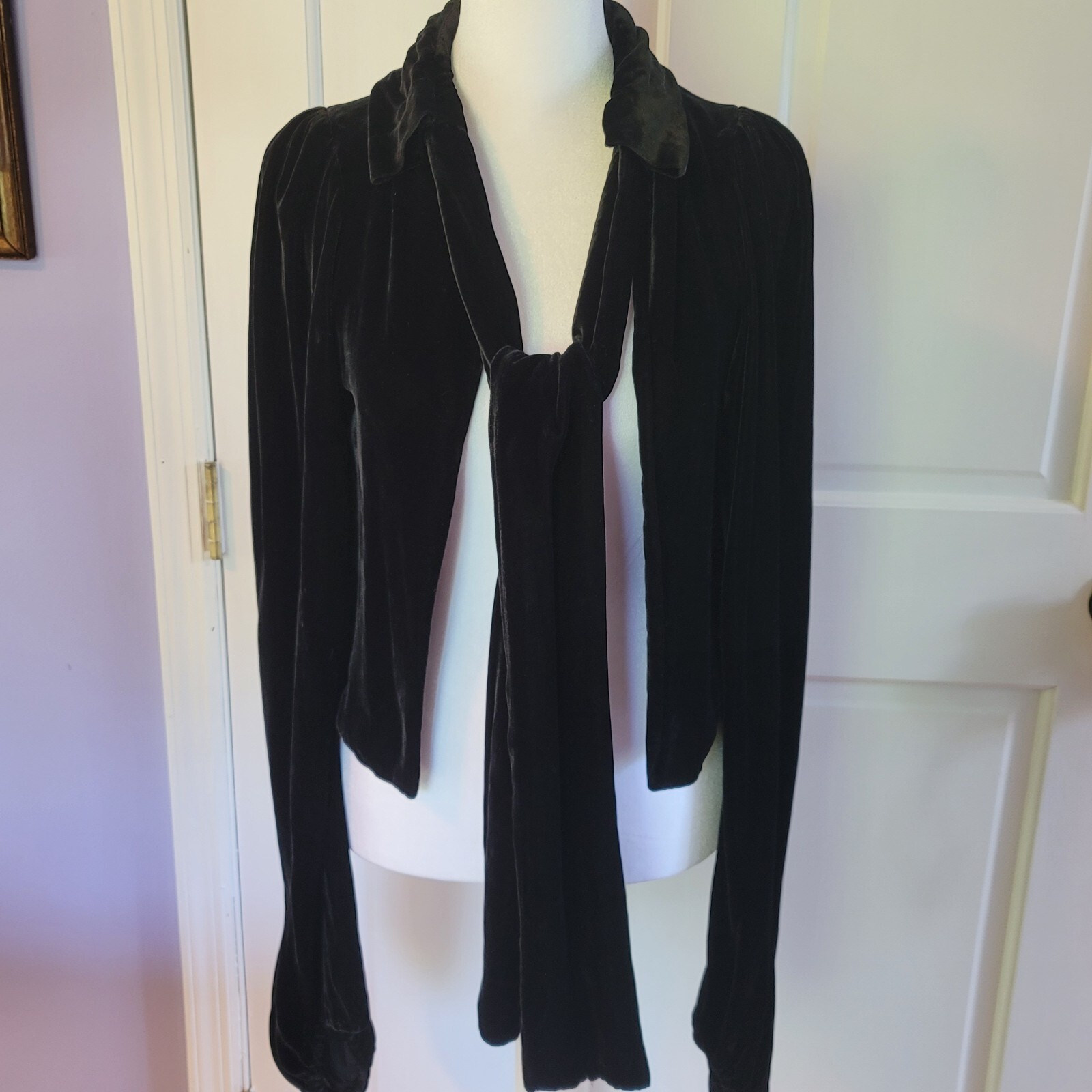 Rare ’30’s Eisenberg & Sons custom designed evening jacket by Irma Kirby