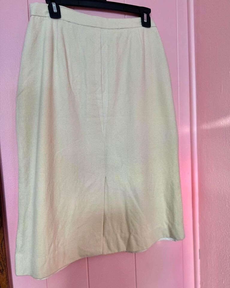 Vintage JH Collectibles 100% Wool Size 12/13 Skirt