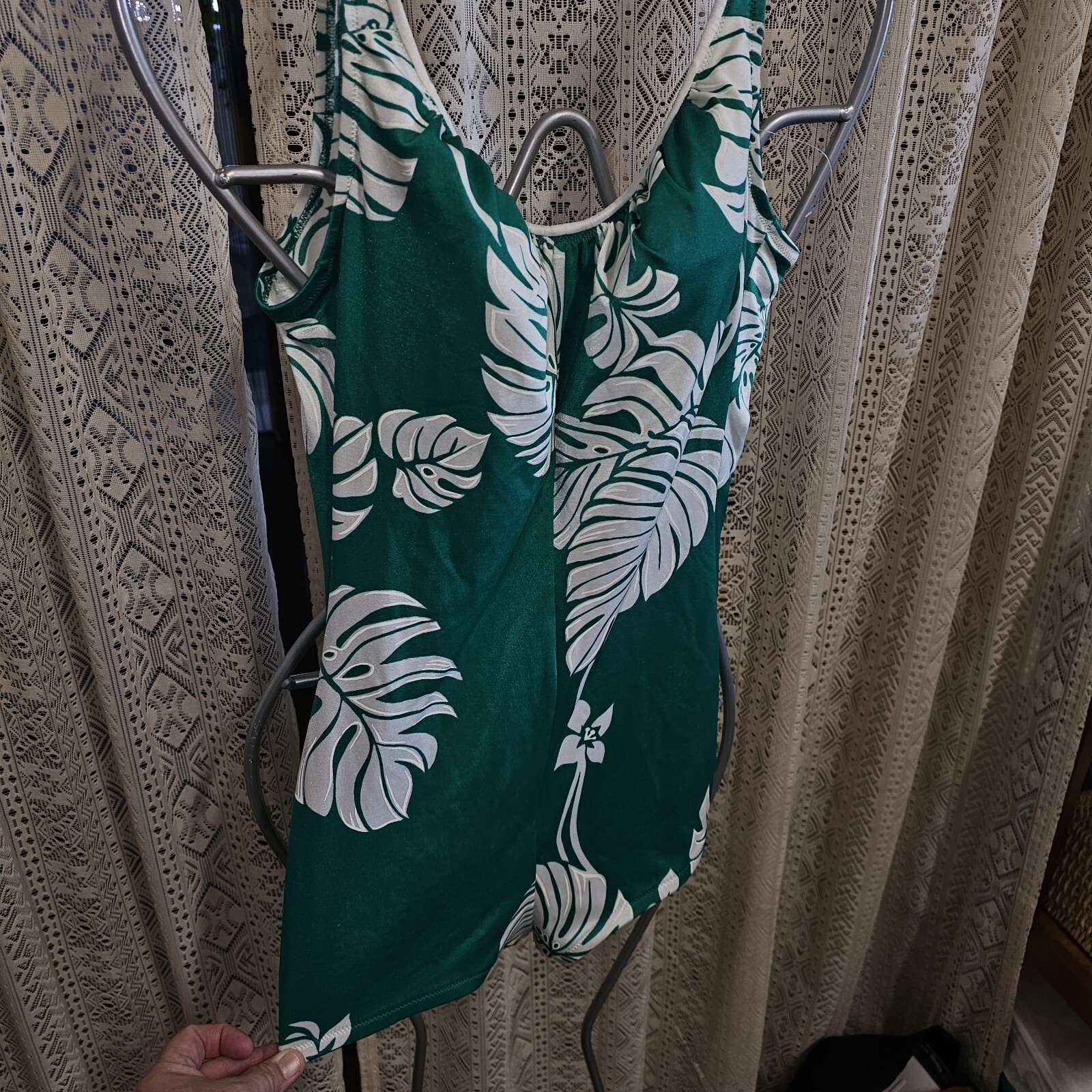 Vintage DeWeese Design 60s/70s One-piece Sta-Cup Bra Swimsuit Sz 18/20 (READ)