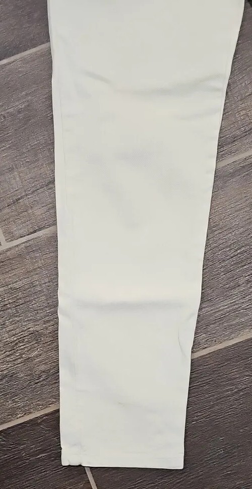 Vintage “LEI Riding Wear”, size 11, women’s white jeans, 27×30.5 high waisted