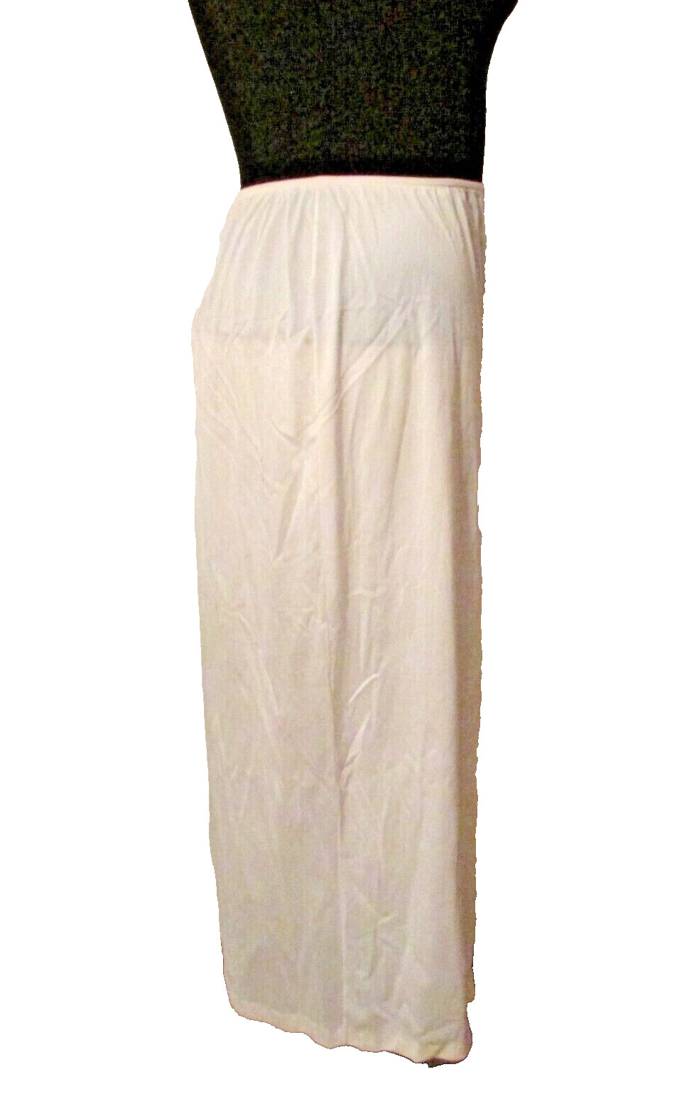 SEARS The Doesn’t Slip Pillow Tab Silky Nylon 36″ Half Slip Petticoat M USA made
