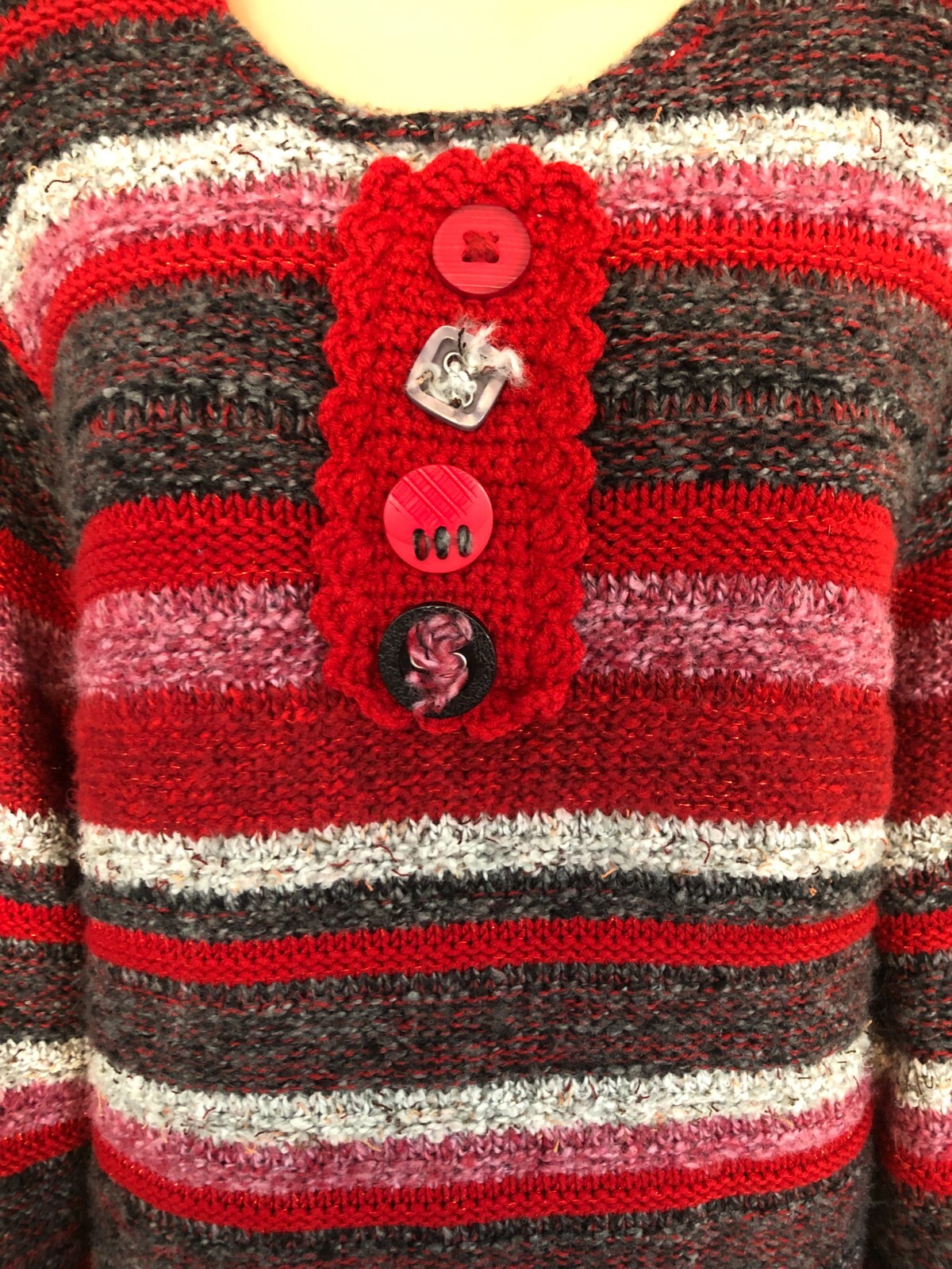 vtg 90s Mohair Alpaca Blend Pullover Sweater XL Plush PARKHURST