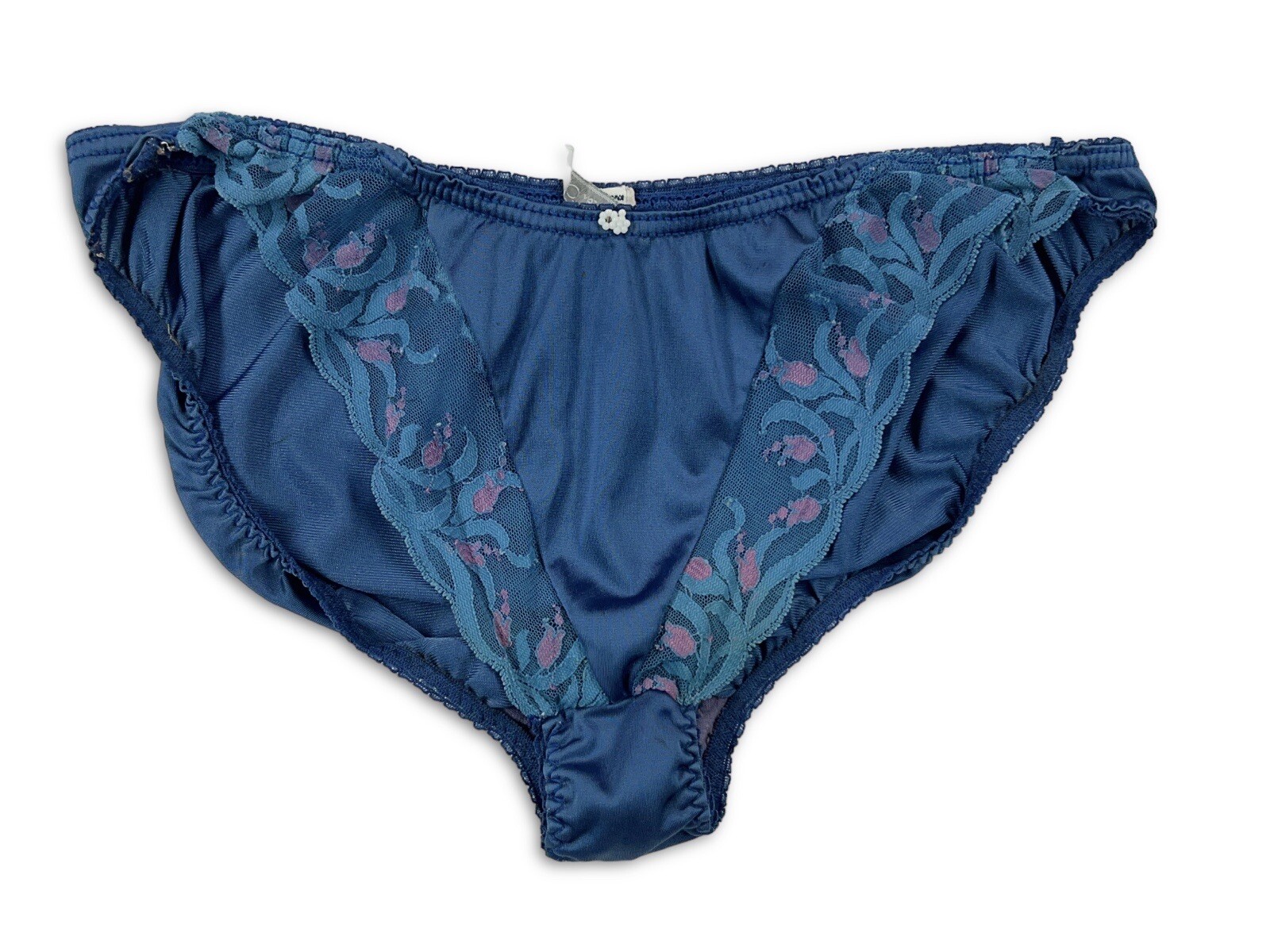 Vintage Second Skin Hi Cut Ashley Taylor Panties 80s 90s Large