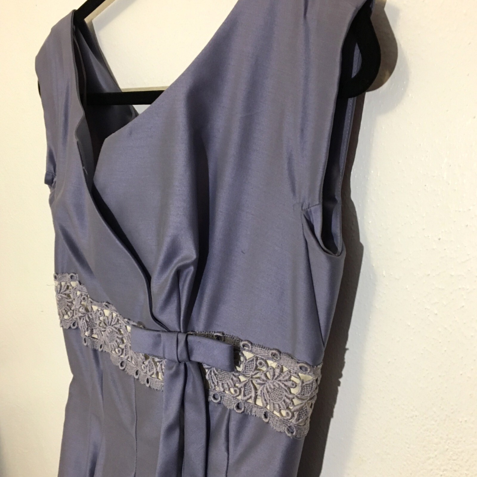Vintage 50s Periwinkle Blue Party Midi Dress Tulle Wedding Special Occasion – HU