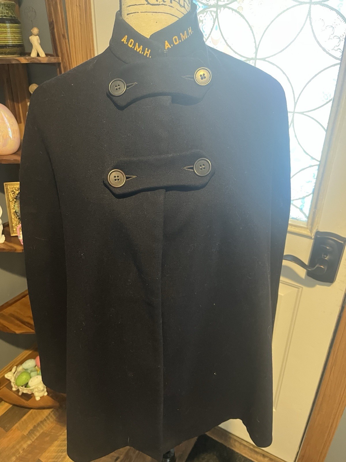 Vintage Nurses Wool Cape Navy Blue/Red – Standard Apparel Company Rochester NY