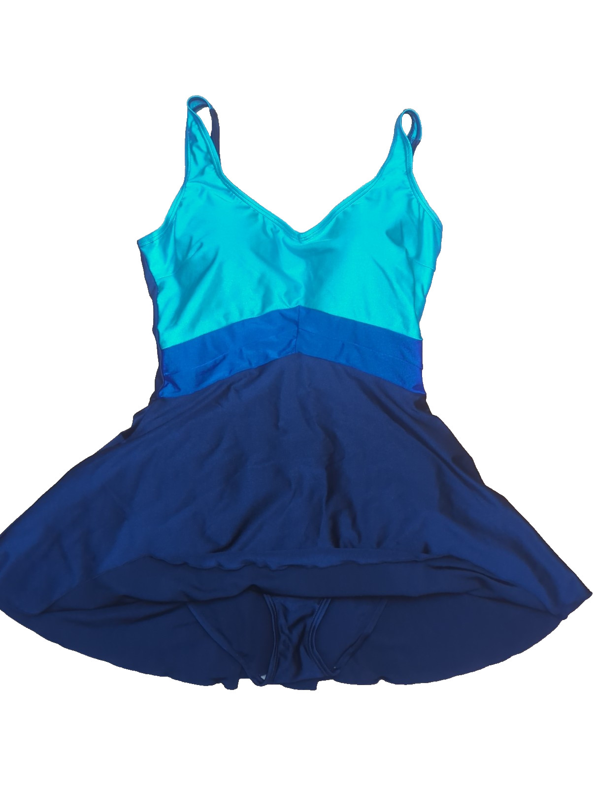 Blair Vintage Swimsuit 1970’s-80’s Blue Skirt 14/Medium