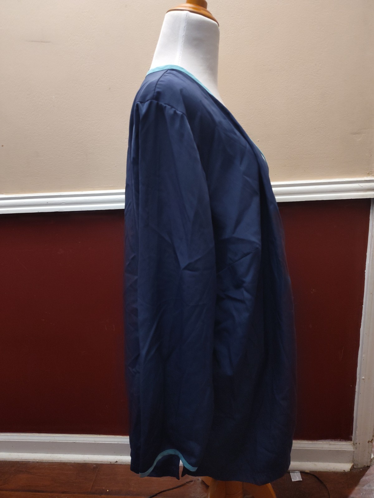 Vintage 90s Y2K Only Necessities Women’s Size 20 W Navy Blue Robe