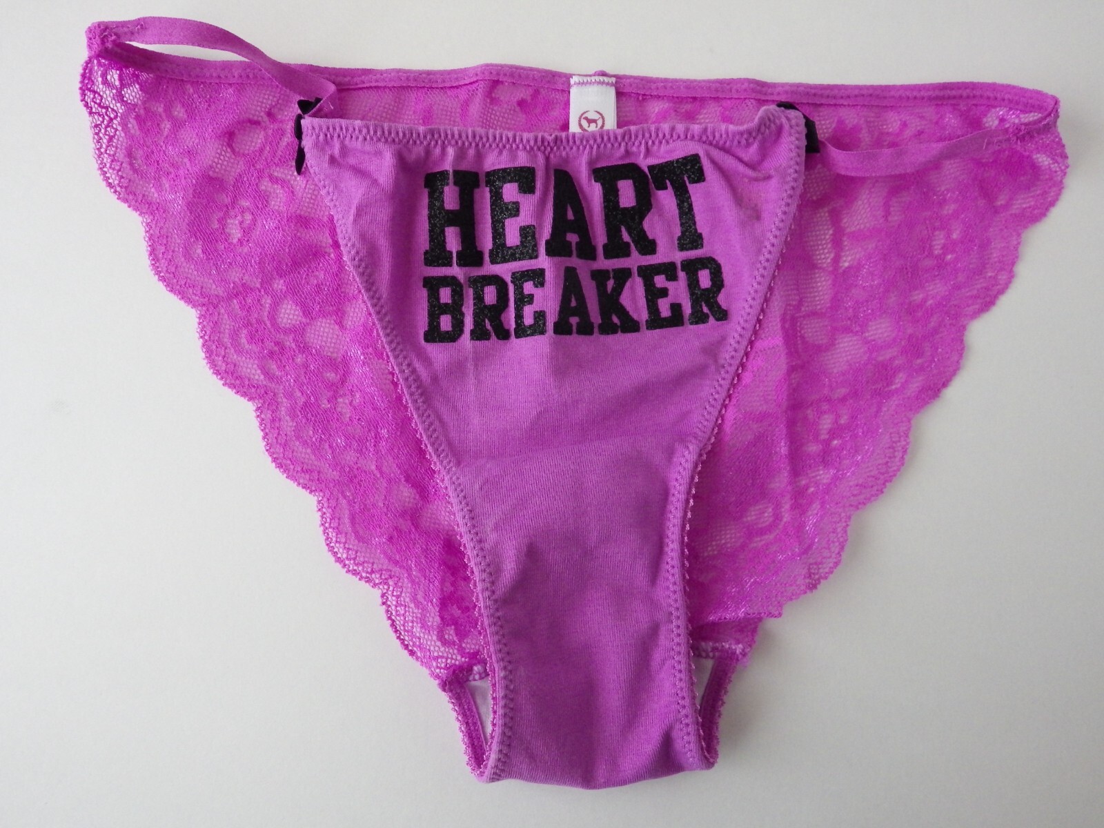 Vintage Victoria’s Secret PINK 2010s Lace String Bikini Rare Panty Size MEDIUM