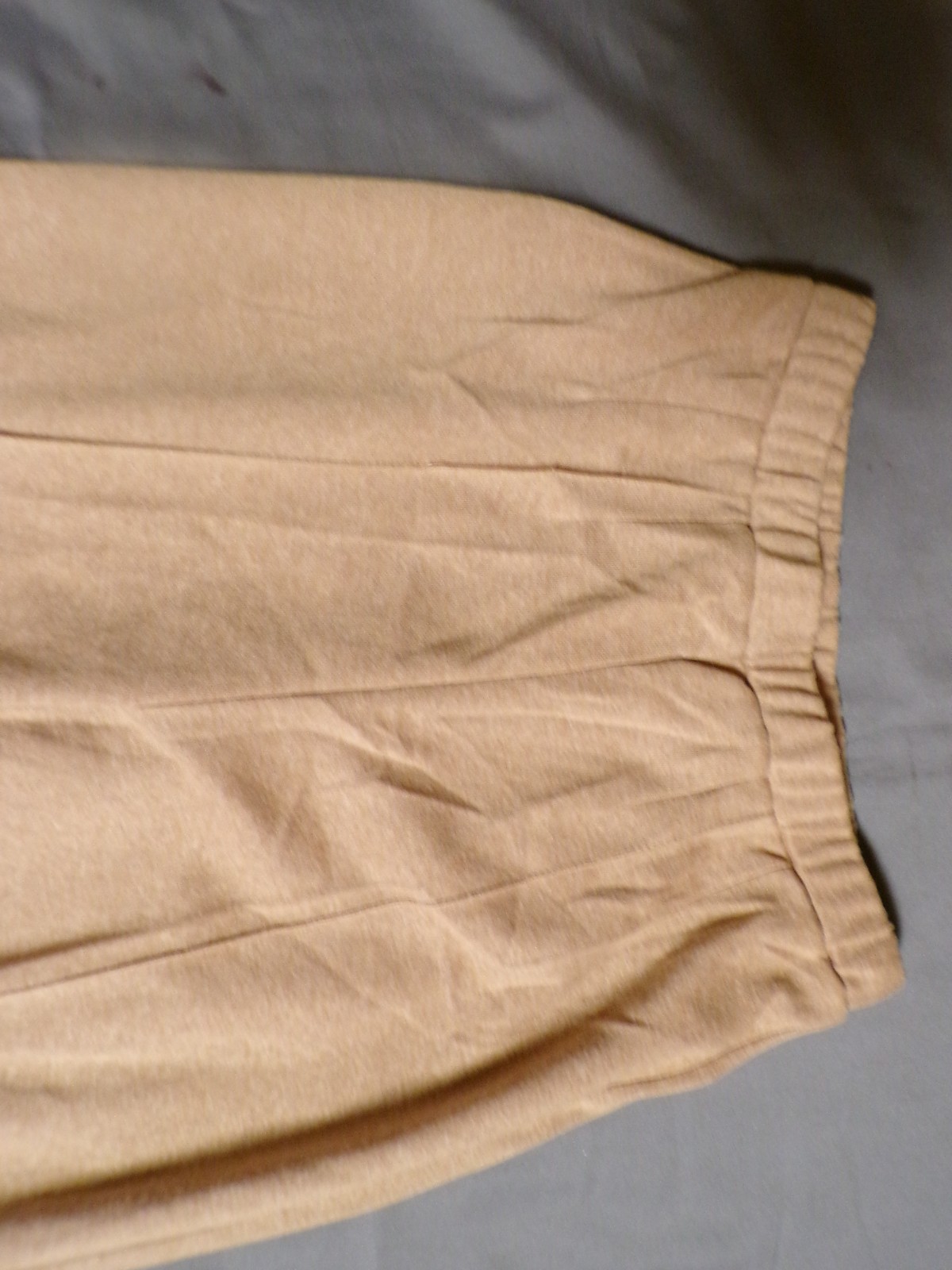 Vintage WILROY Tan Poly Cotton Pants Slacks Waist 26-32″
