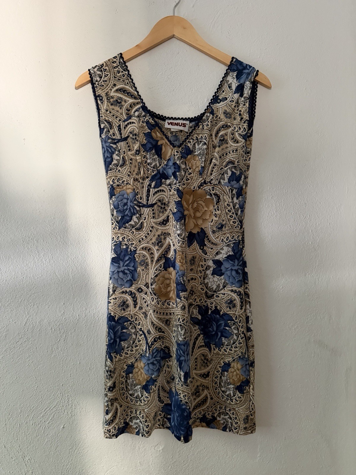 Vintage Y2K Slip Dress Floral Fairy Grunge 90s/2000s Whimsigoth Romantic Size S