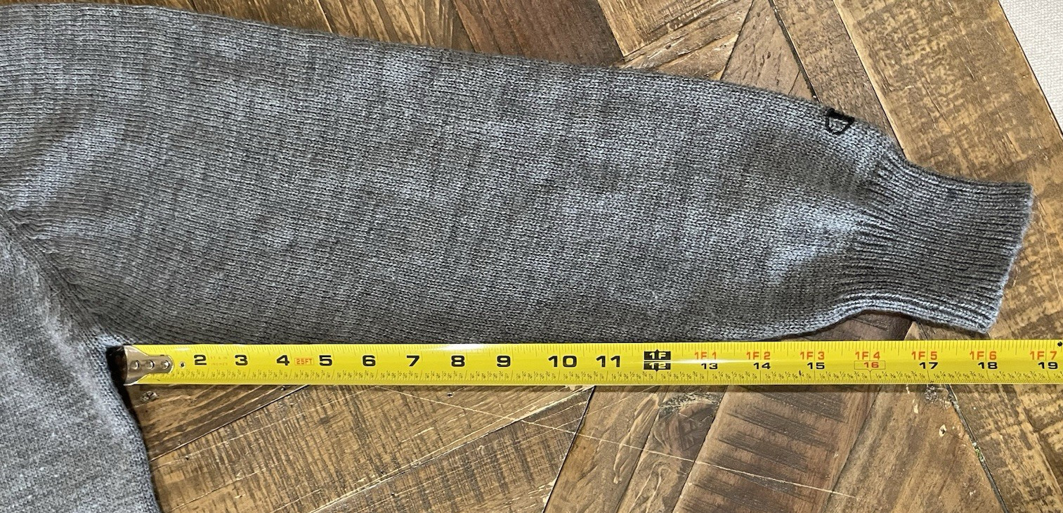 Champion Notre Dame Sweater Knit Vintage Womens XL Gray Crewneck Pullover