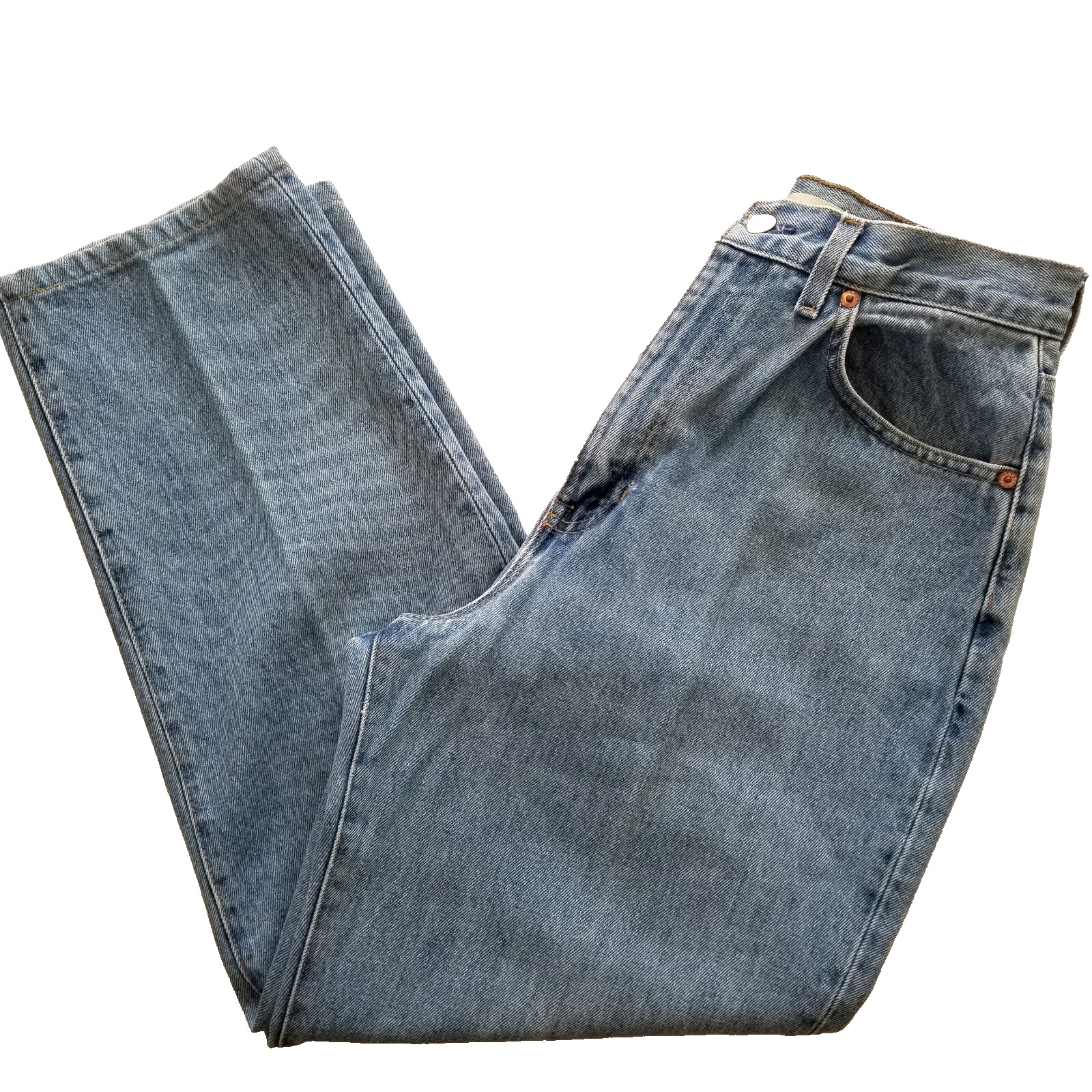 Gap Reverse Fit Mom Jeans 28″ Waist Very High Rise Tapered 27″ Inseam 100% Cotto