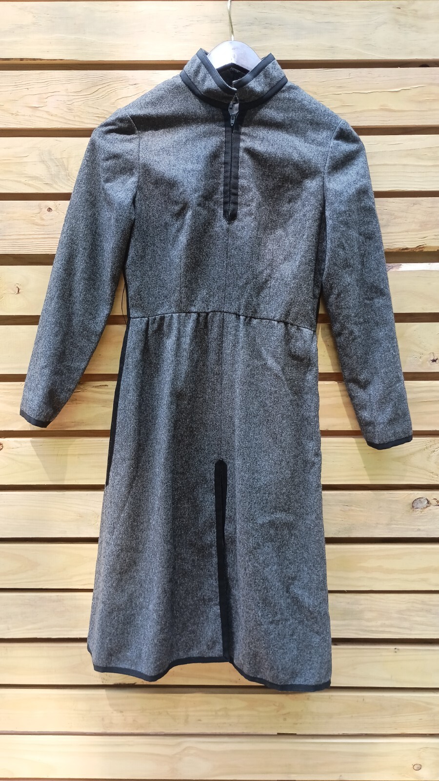 Oscar de la Renta Boutique Wool Dress Women’s Vintage MCM Sleeveless