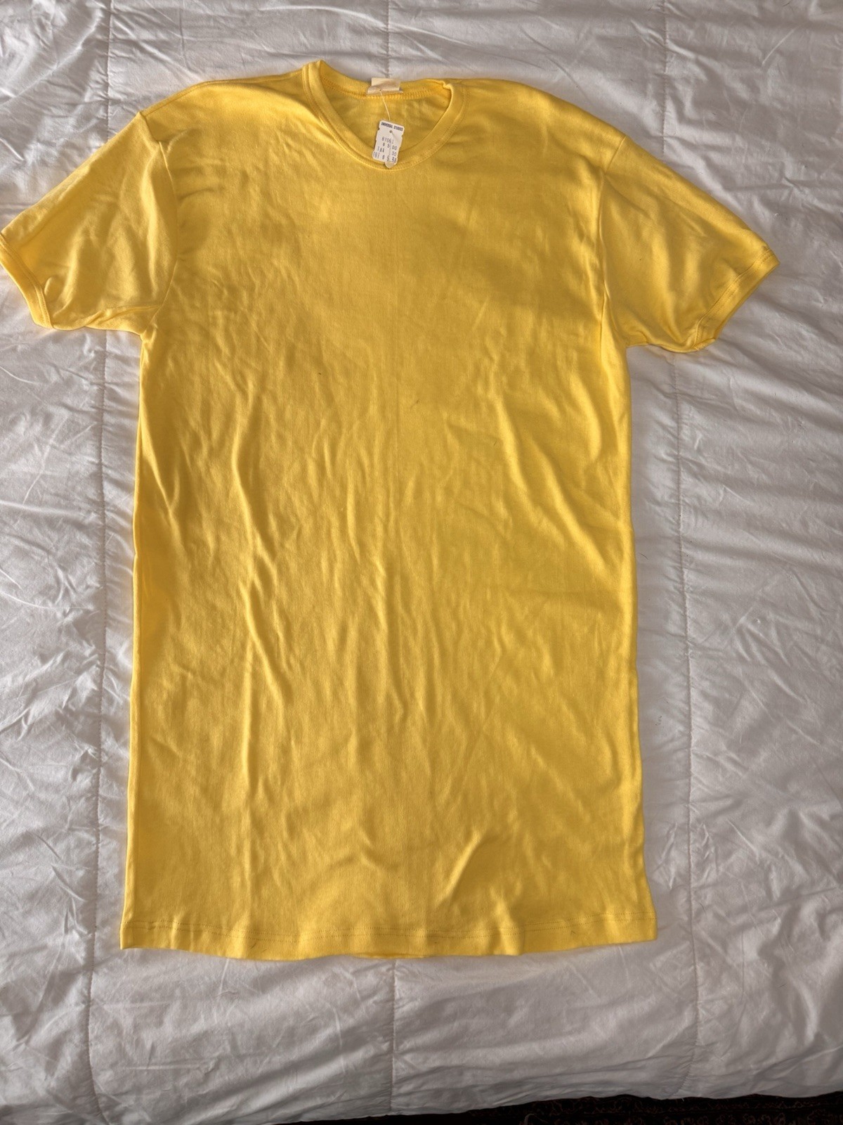 VINTAGE 1970’s French Cut Plain T-Shirt Ladies XL With Tags