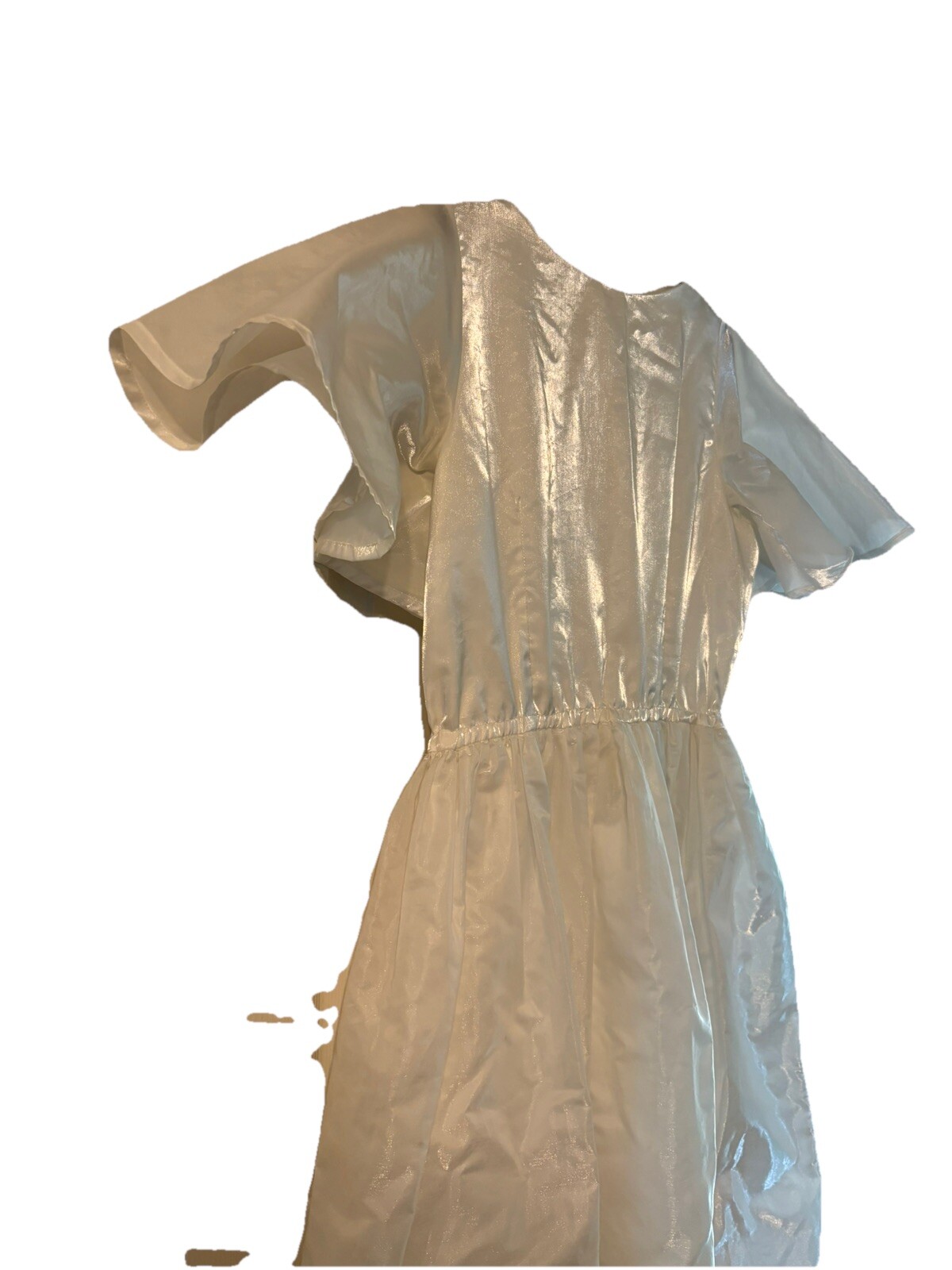 Unlabled 80’s Prom Dress Theatrical Halloween Wedding Dress up Gown Homemade