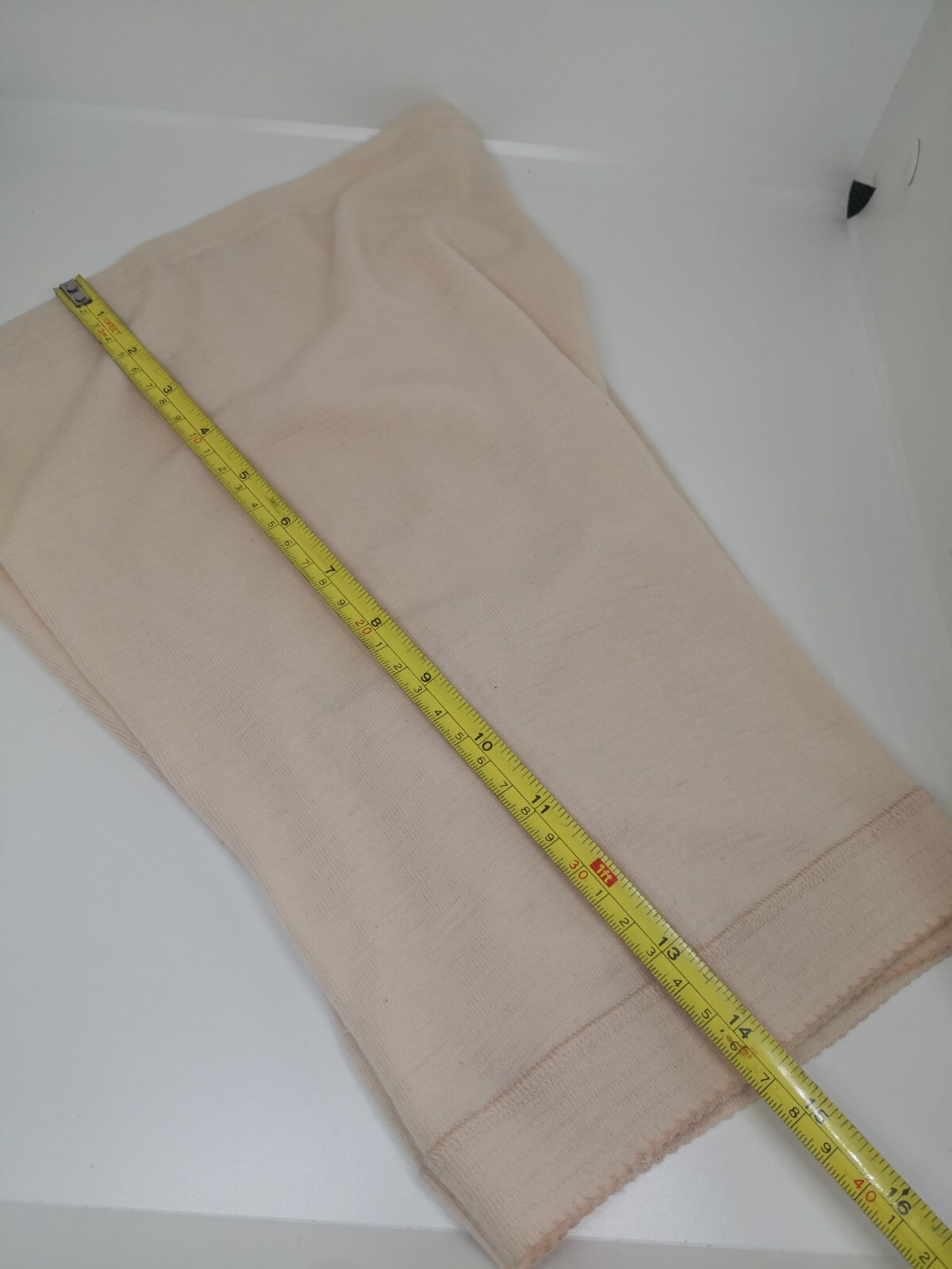 NOS Vtg 80s Mey Wool Long Leg Underwear Short Beige Sz 40 (S-M) /UK 14 Germany