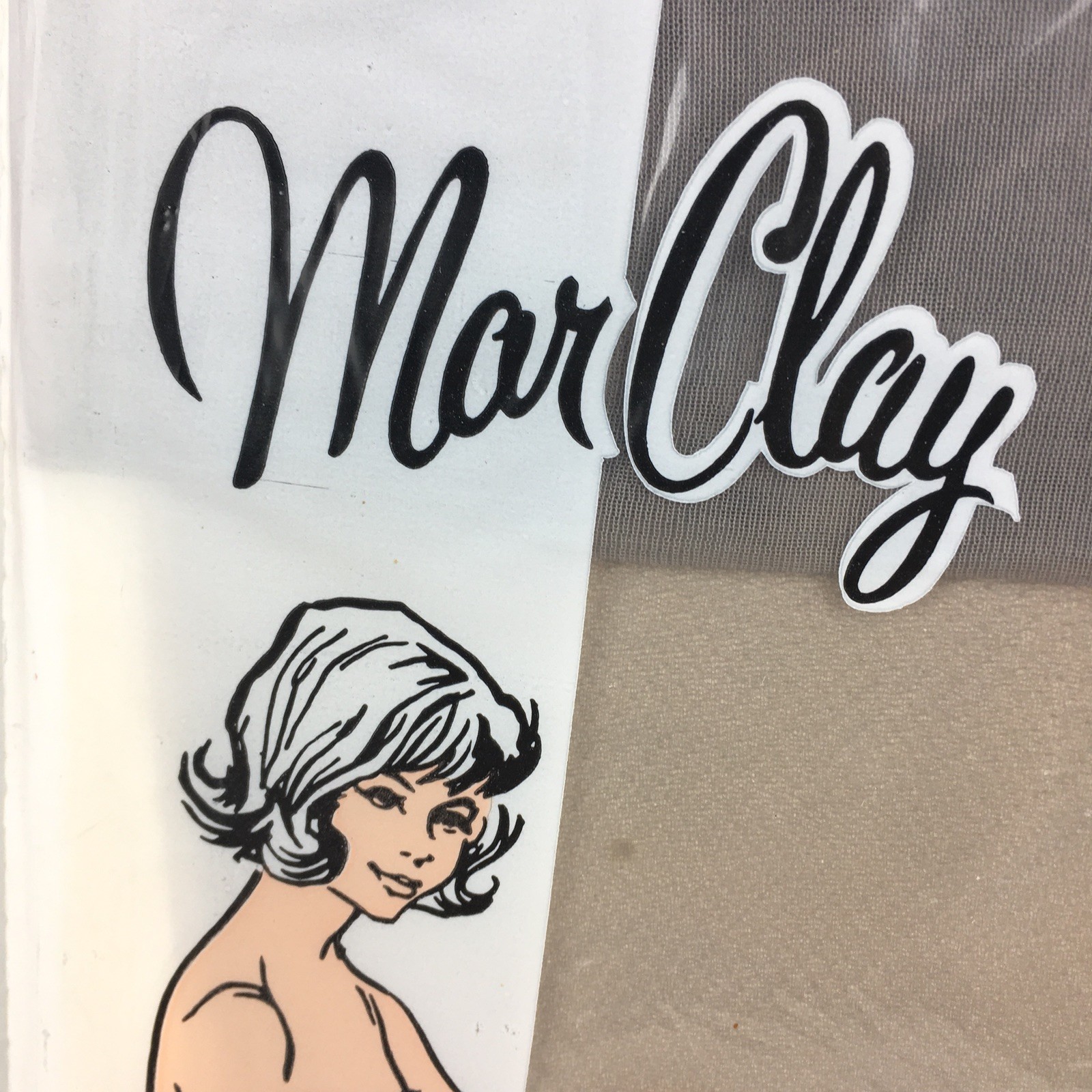 VTG Rare Sealed MAR CLAY Seamless Nylons 1 Pair 10 1/2 – 11 NOS Light Taupe