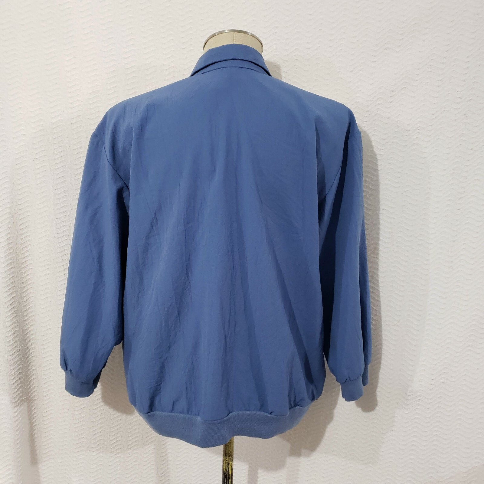 Vtg Teddi Blue Multicolor Pullover Top XL