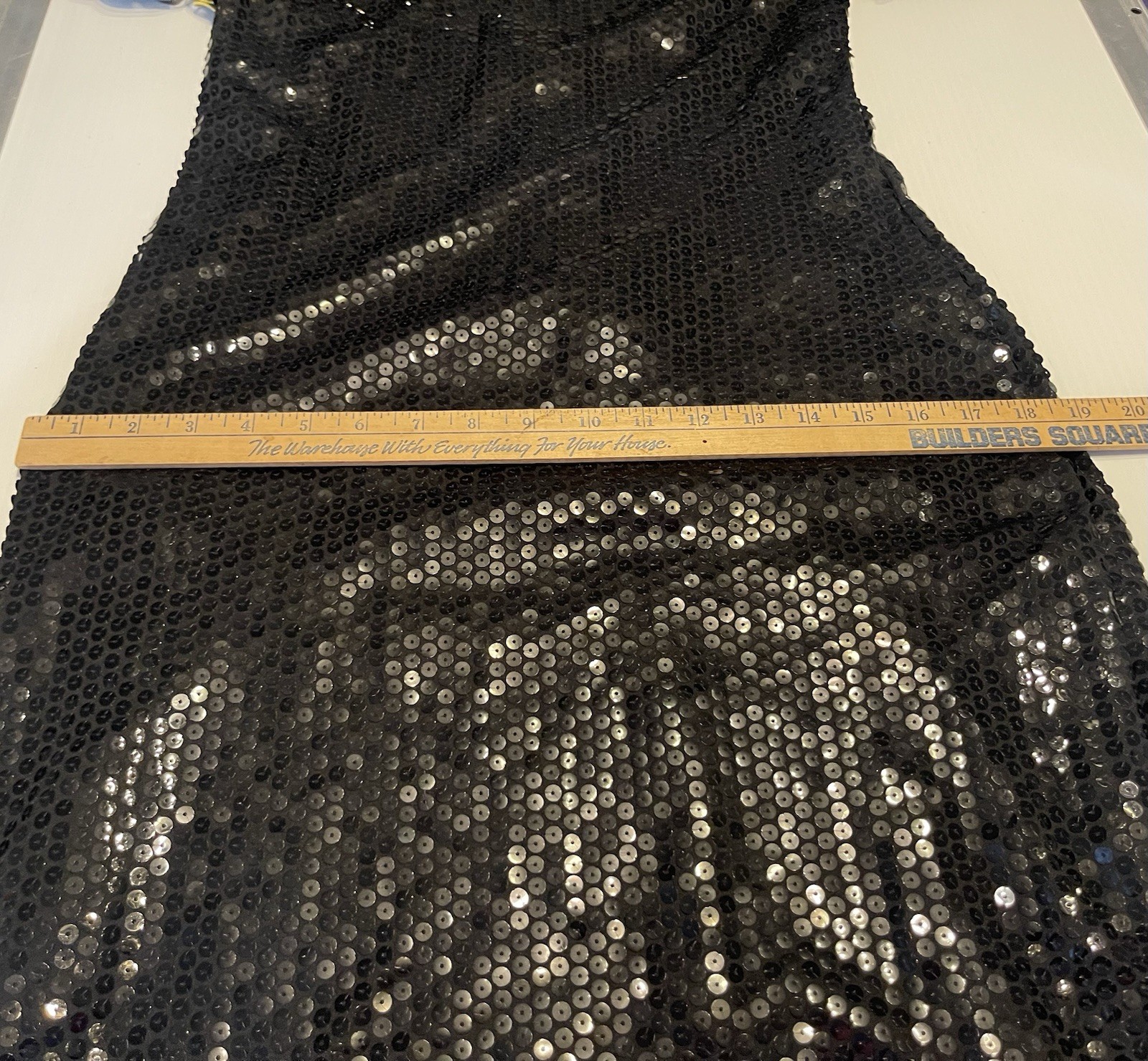 VTG 1980s Black Sequin Colorful Puff Sleeve By Cattiva Size 10 Dynasty