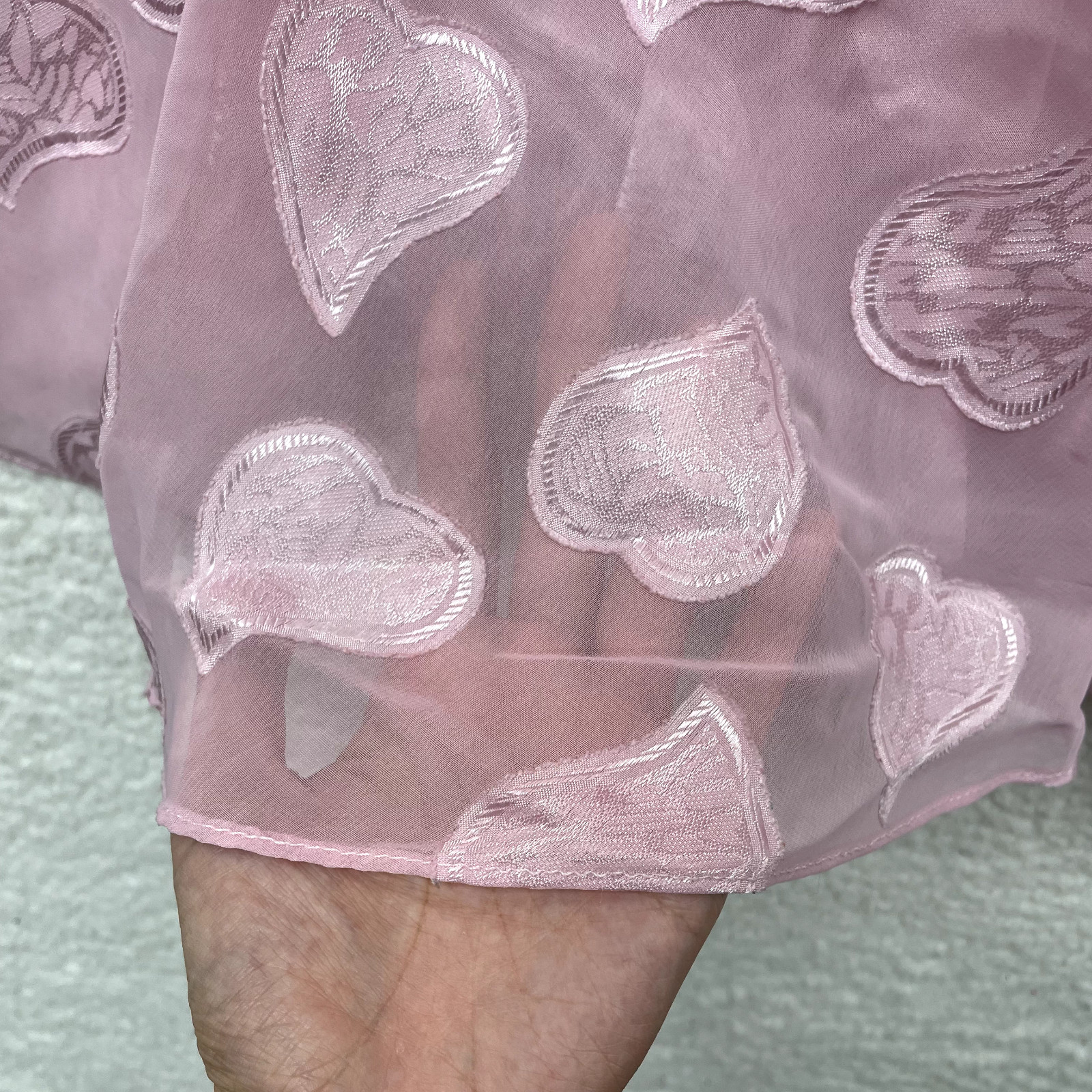 90s Y2K Vintage California Dynasty Babydoll Slip Dress Small Pink Coquette