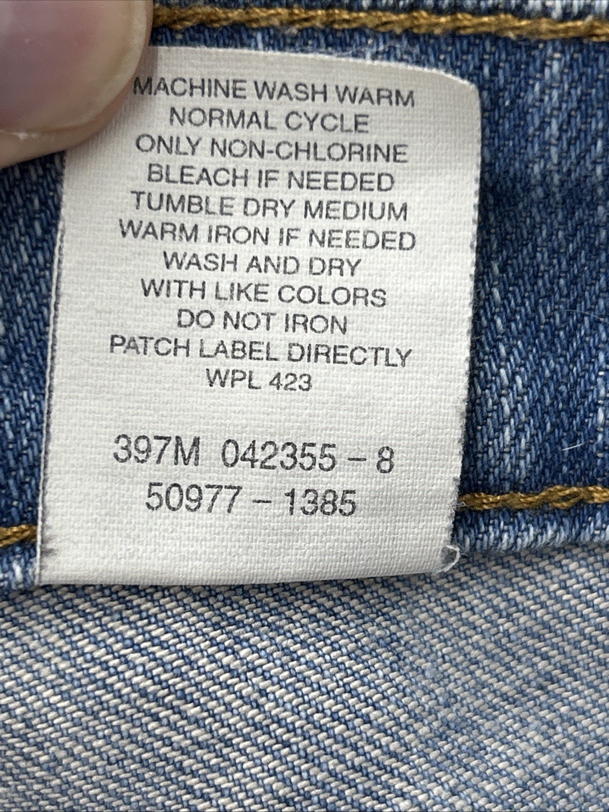 Vintage Levis Red Tab Boot Cut Jeans Women Size 27 XM Made in Macau