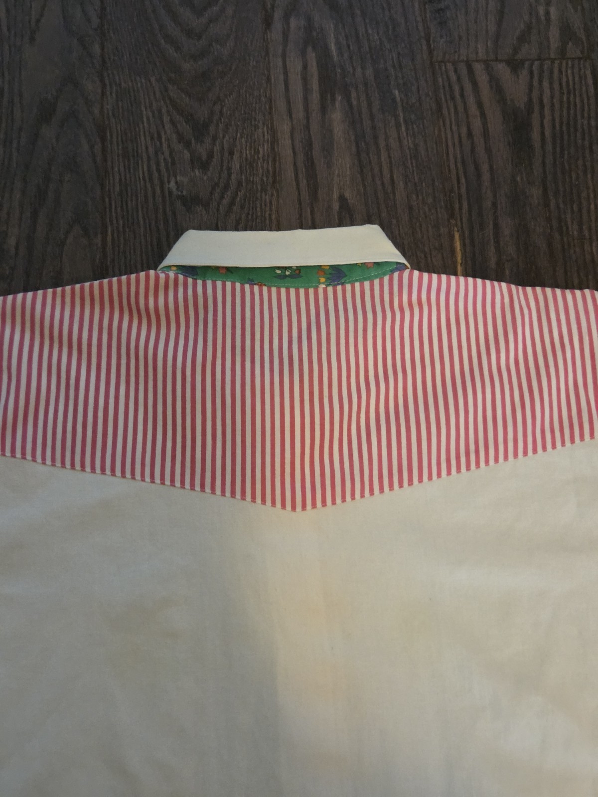 Vintage Gitano Floral Colorblock Button Front Womens Large 90s Cotton Oversized