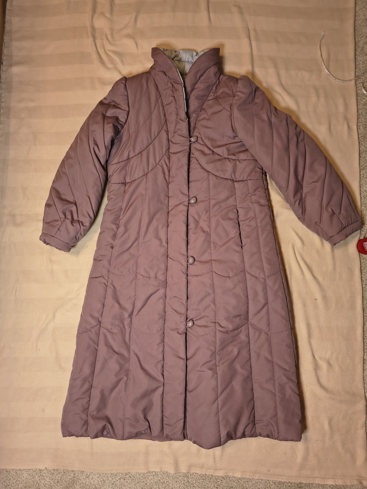 Vintage Puffer Grandmacore Cabincore Cottagecore Appr Large Women’s Coat -DP31