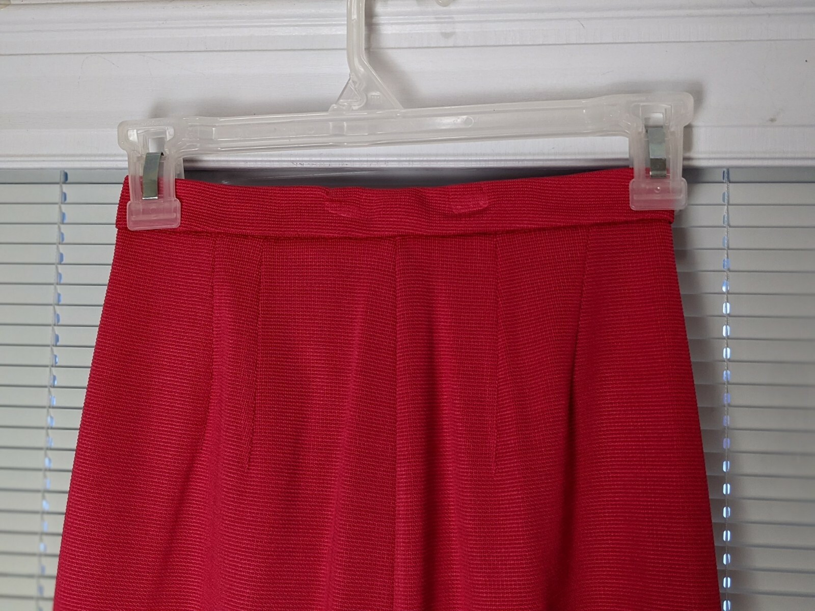 Buttessa Women’s Vintage Two Piece Pink/Coral Suit Skirt Sz 10 modern XS or 0