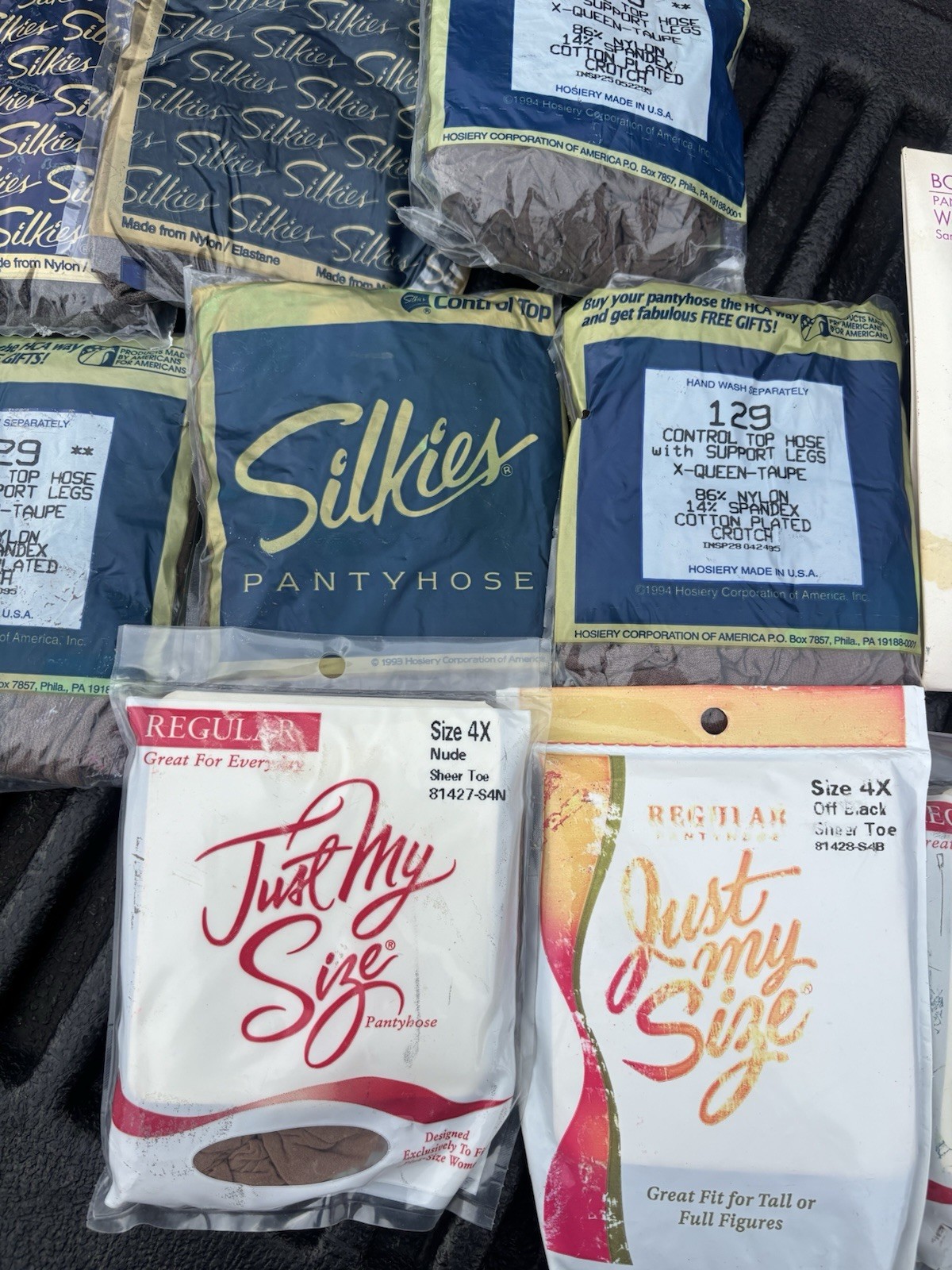 vintage pantyhose lot queen