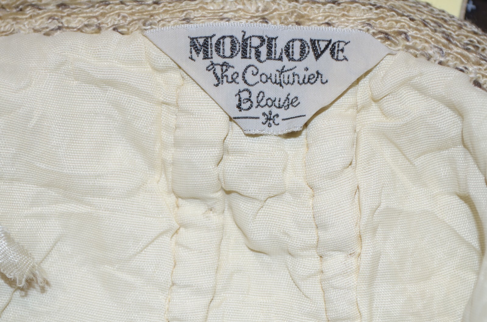 Morelove The Couturier Blouse Vintage 2 Piece Top And Skirt Set 50’s 60’s