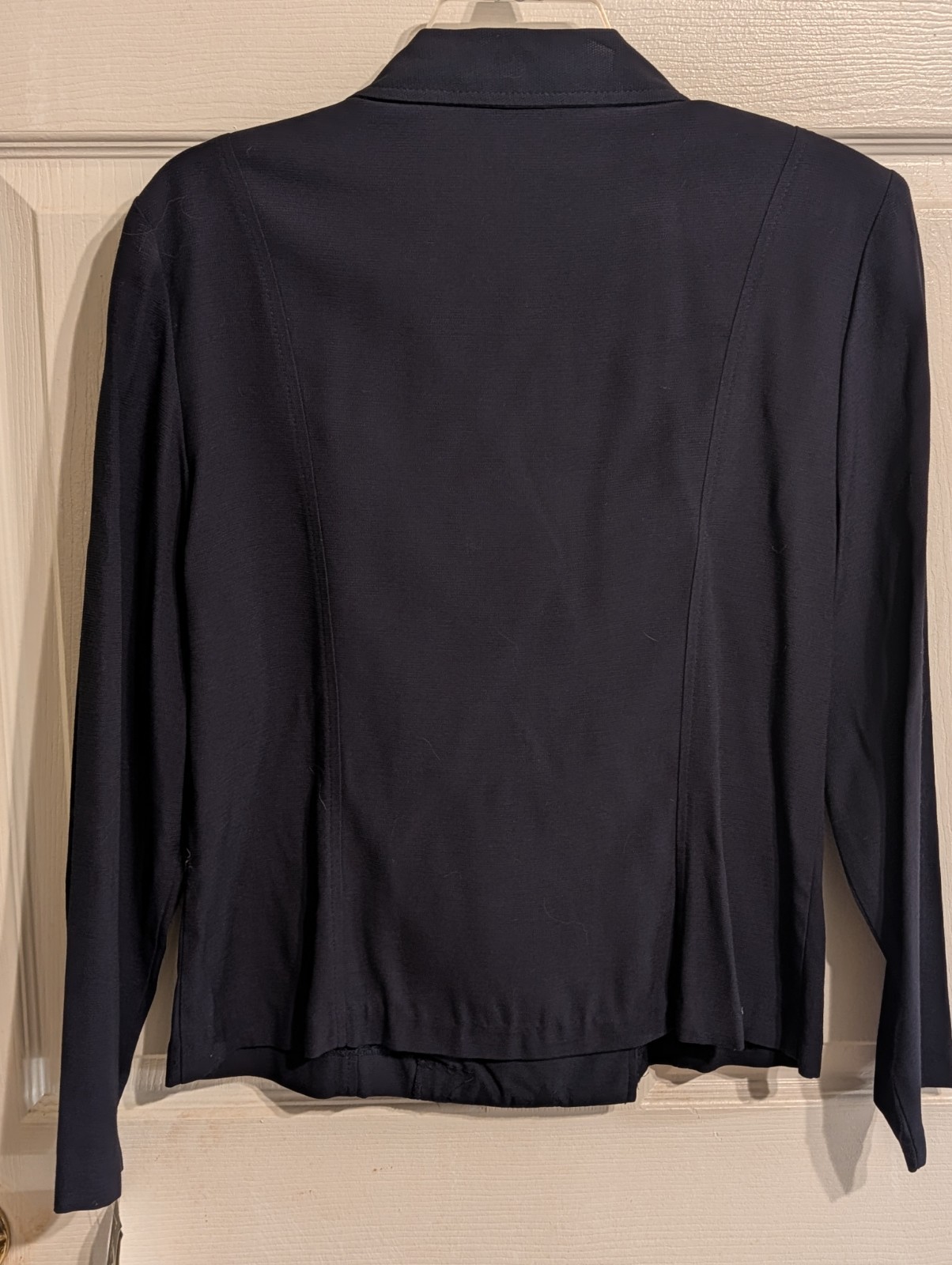 Vintage NYCC Double Breasted Blazer Jacket Women’s 12 Petite Black NWT