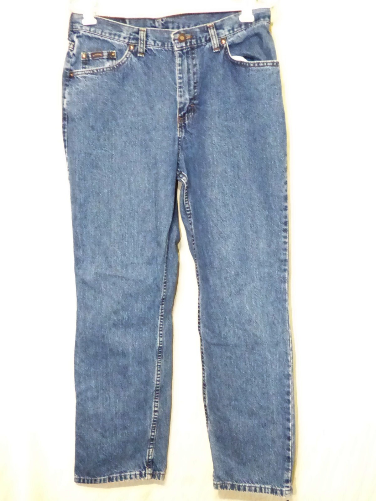 Riders 14P Woman’s Blue Jeans W:32 H:42 R:11.5 I:29 Free Shipping