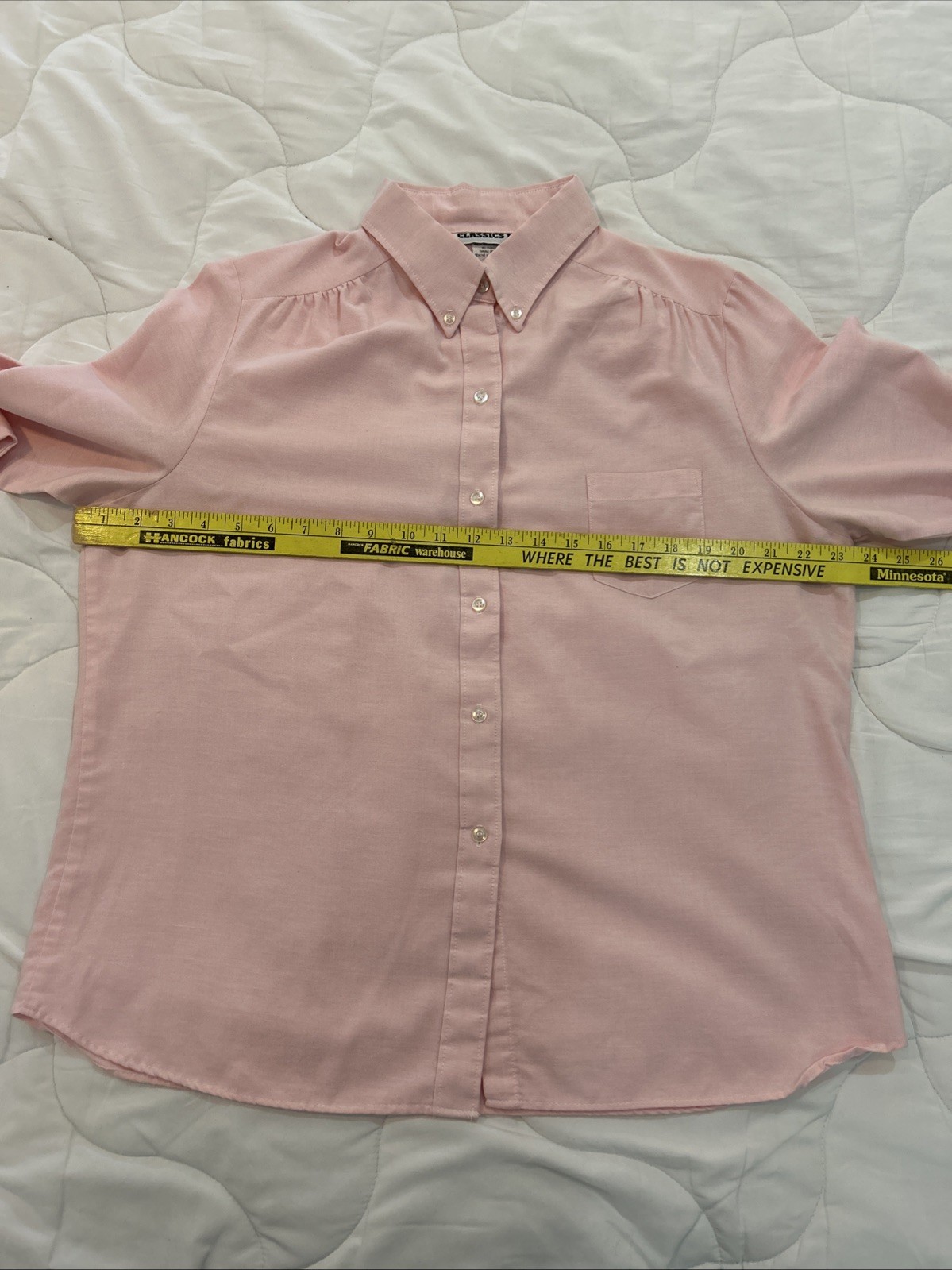 Vintage 80s Oxford Cloth Preppy Button Down Shirts Lot Of 3 Pastel Colors Size M