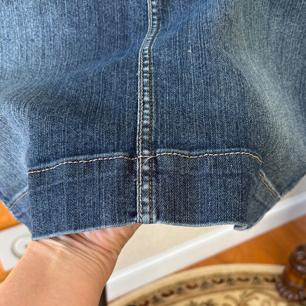 Vintage 💙 Dickies Blue Denim Mini Skirt 💙 Size 6