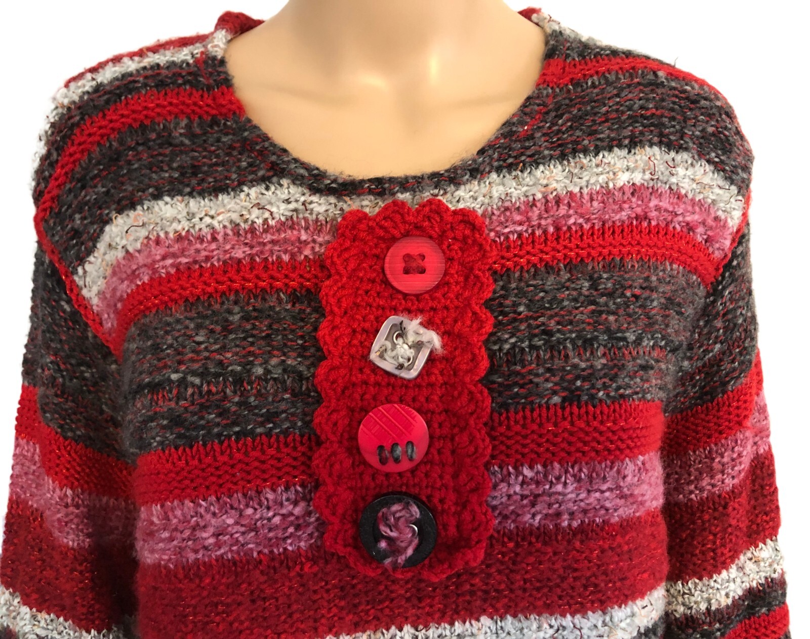 vtg 90s Mohair Alpaca Blend Pullover Sweater XL Plush PARKHURST