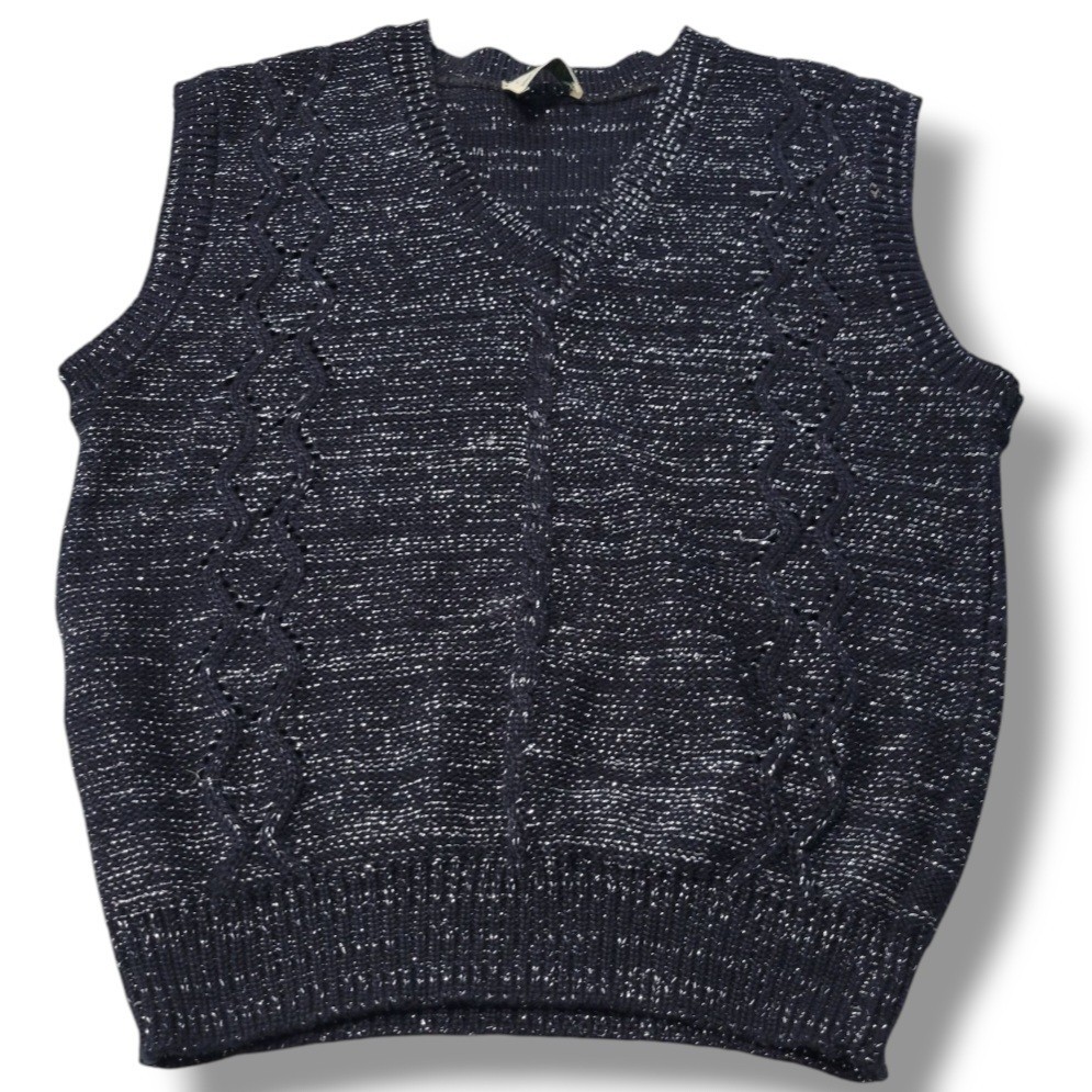 Vintage Blake By Devon Sweater Vest Size Medium Women’s Knit Sweater Union Made