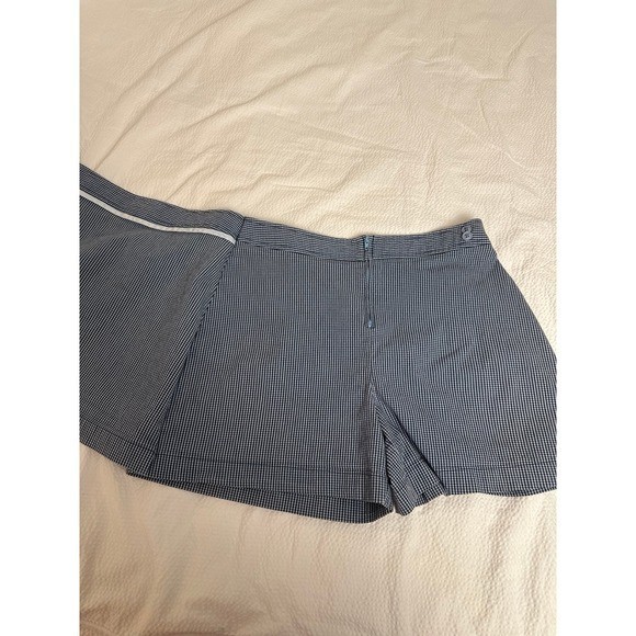 Vintage ESPIRIT skort blue checkered