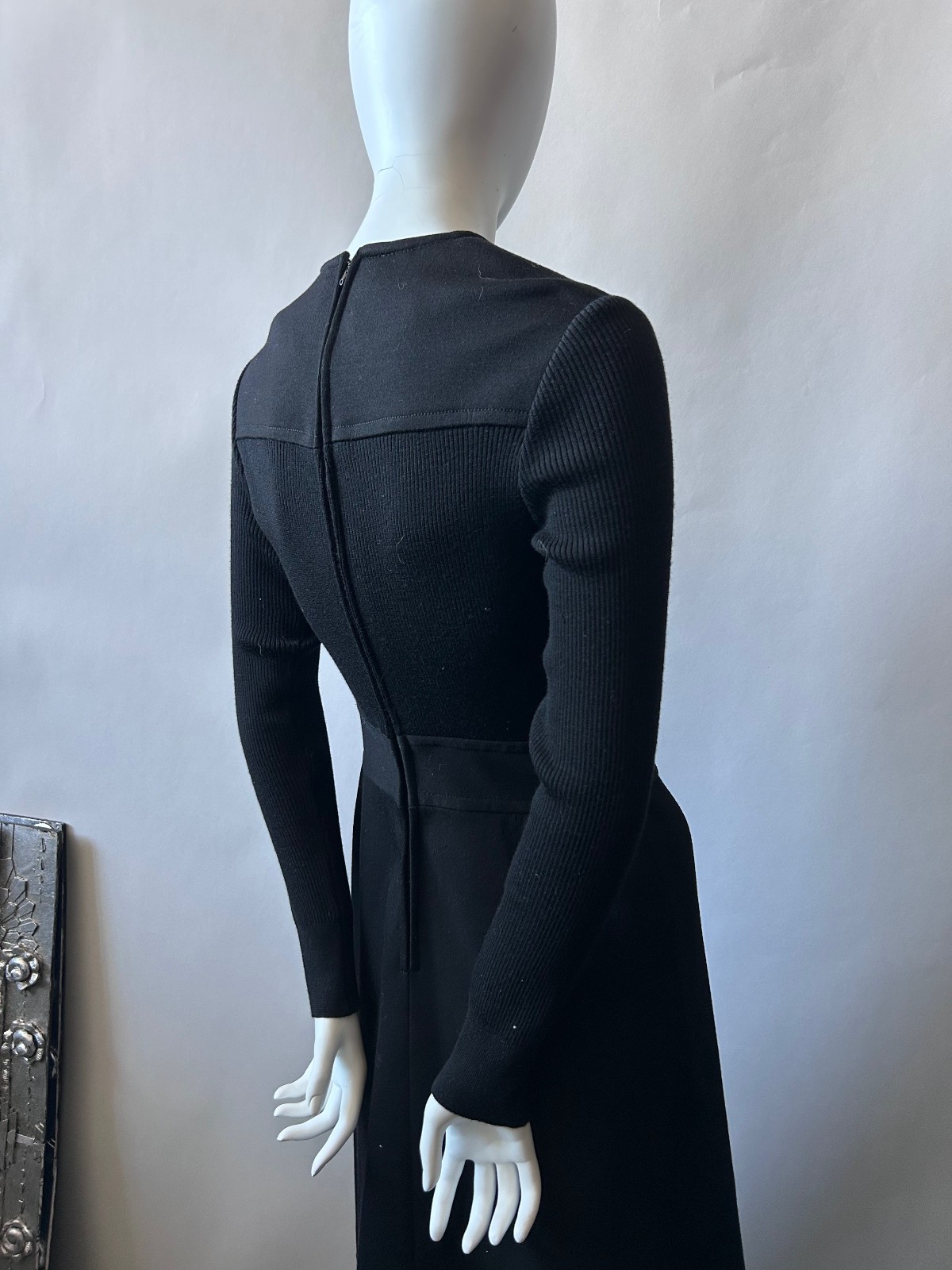 Vintage 1970s Roncelli Wool Blend Knit Dress