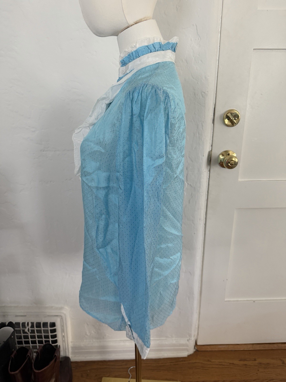 vintage parisian blouse