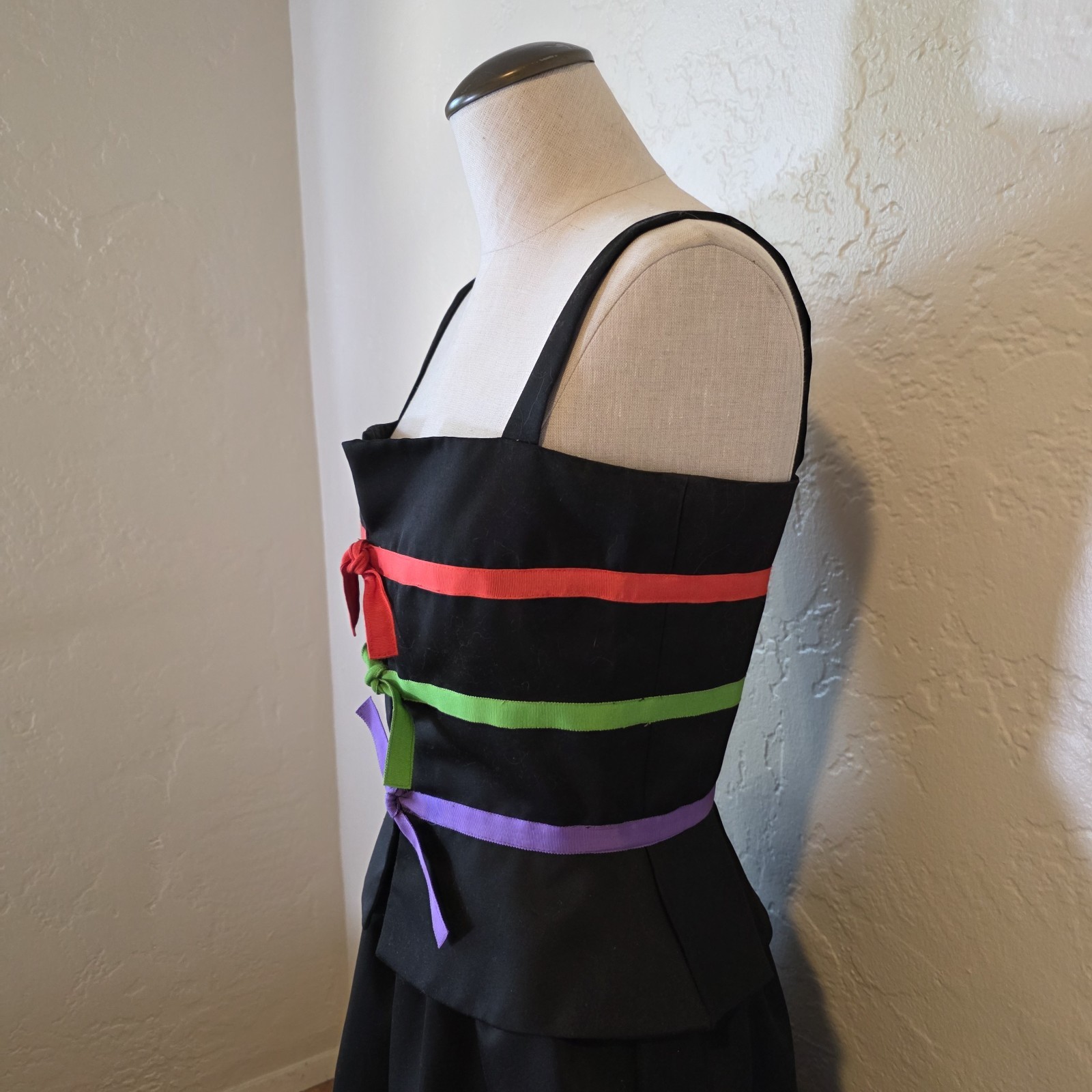 S RARE Vintage Anthony Muto American Designer 2 PC Vintage Skirt Set Beautiful