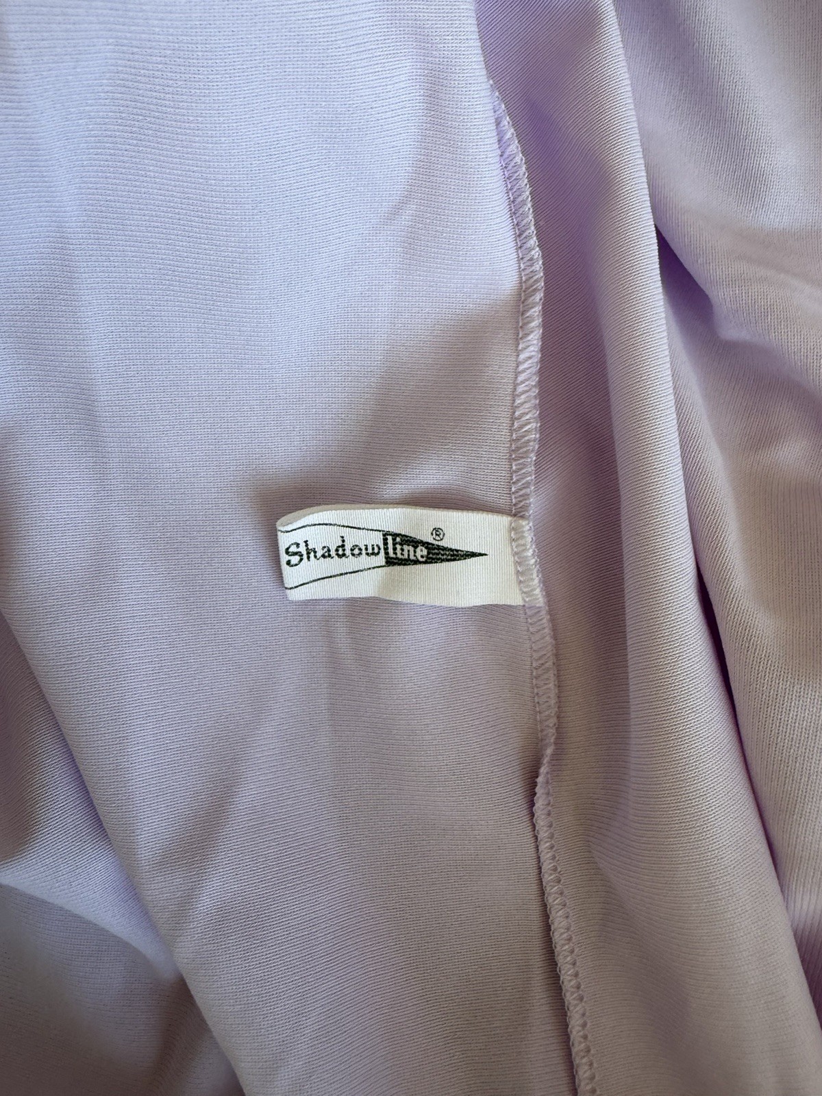 VTG Shadowline Nightgown Robe Lilac Lace Romantic Sleepwear Front Button Retro