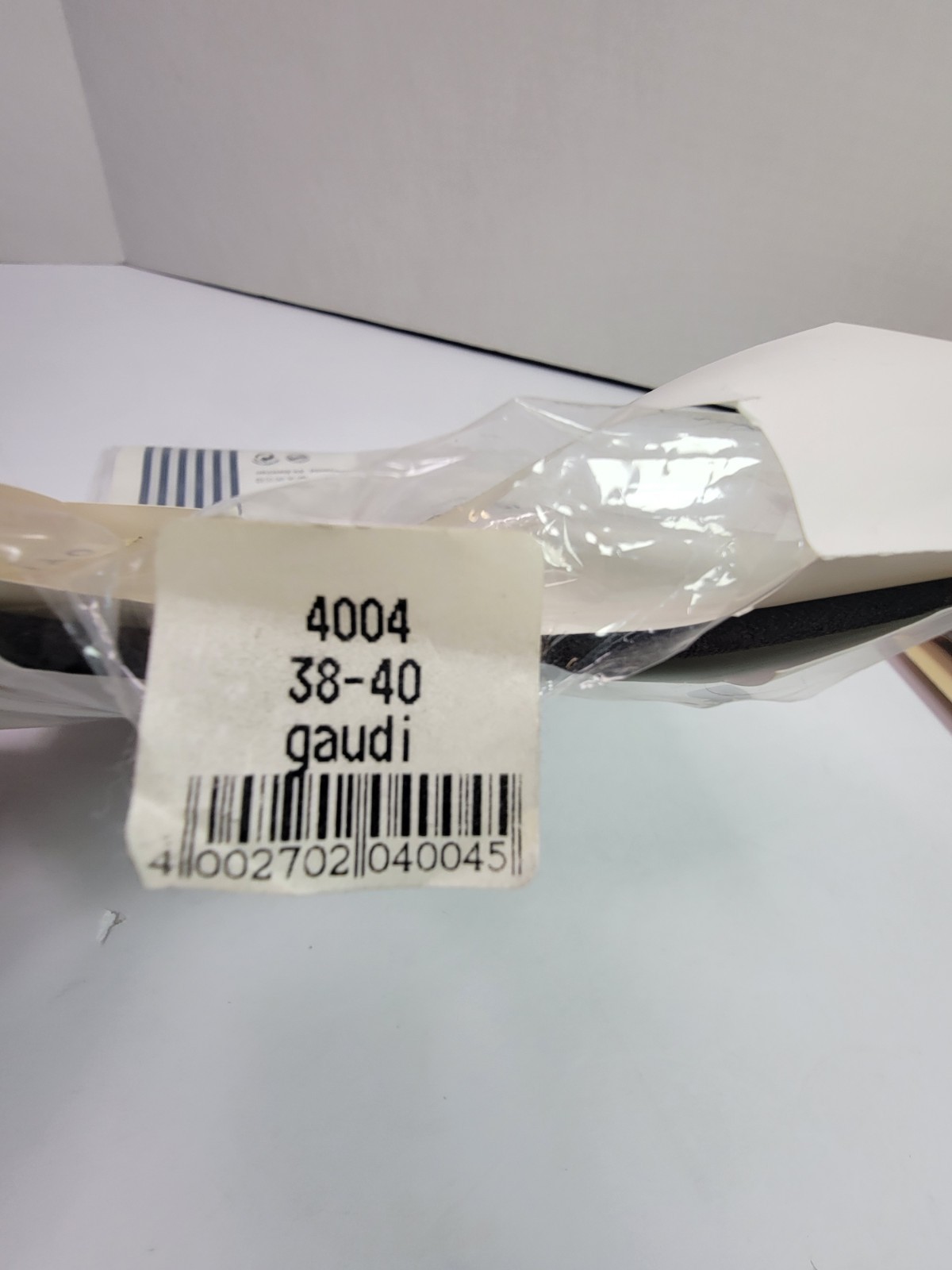 Vintage Disee Elegant 20 Sheer Pantyhose Size 38-40 Gaudi Black 20 Den NOS